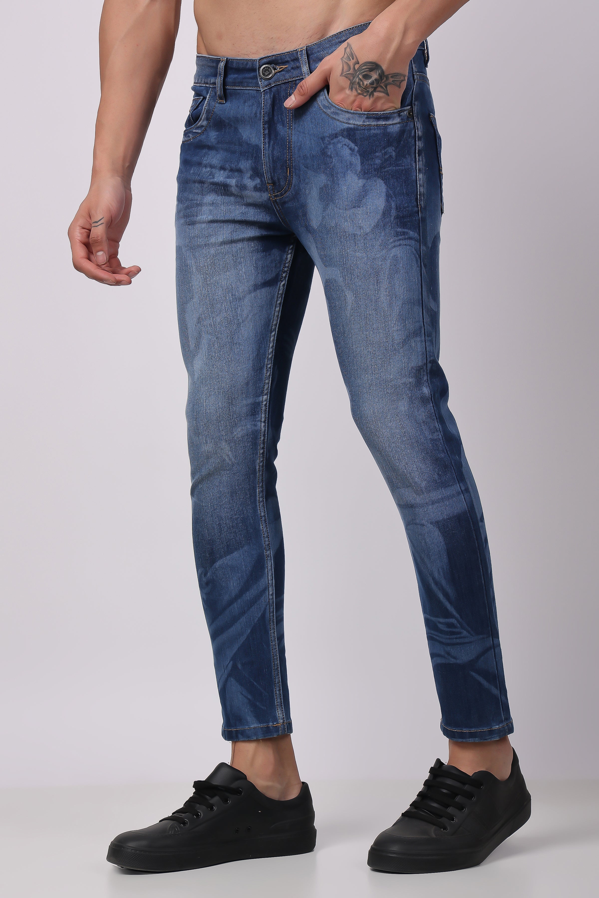 Stylox Men Ankle Fit Jeans