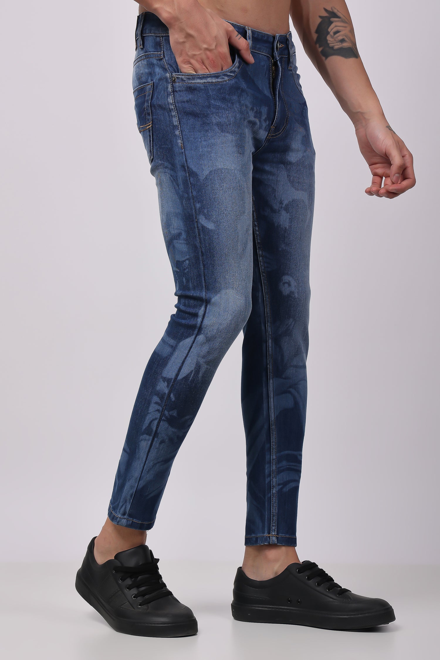 Stylox Men Ankle Fit Jeans