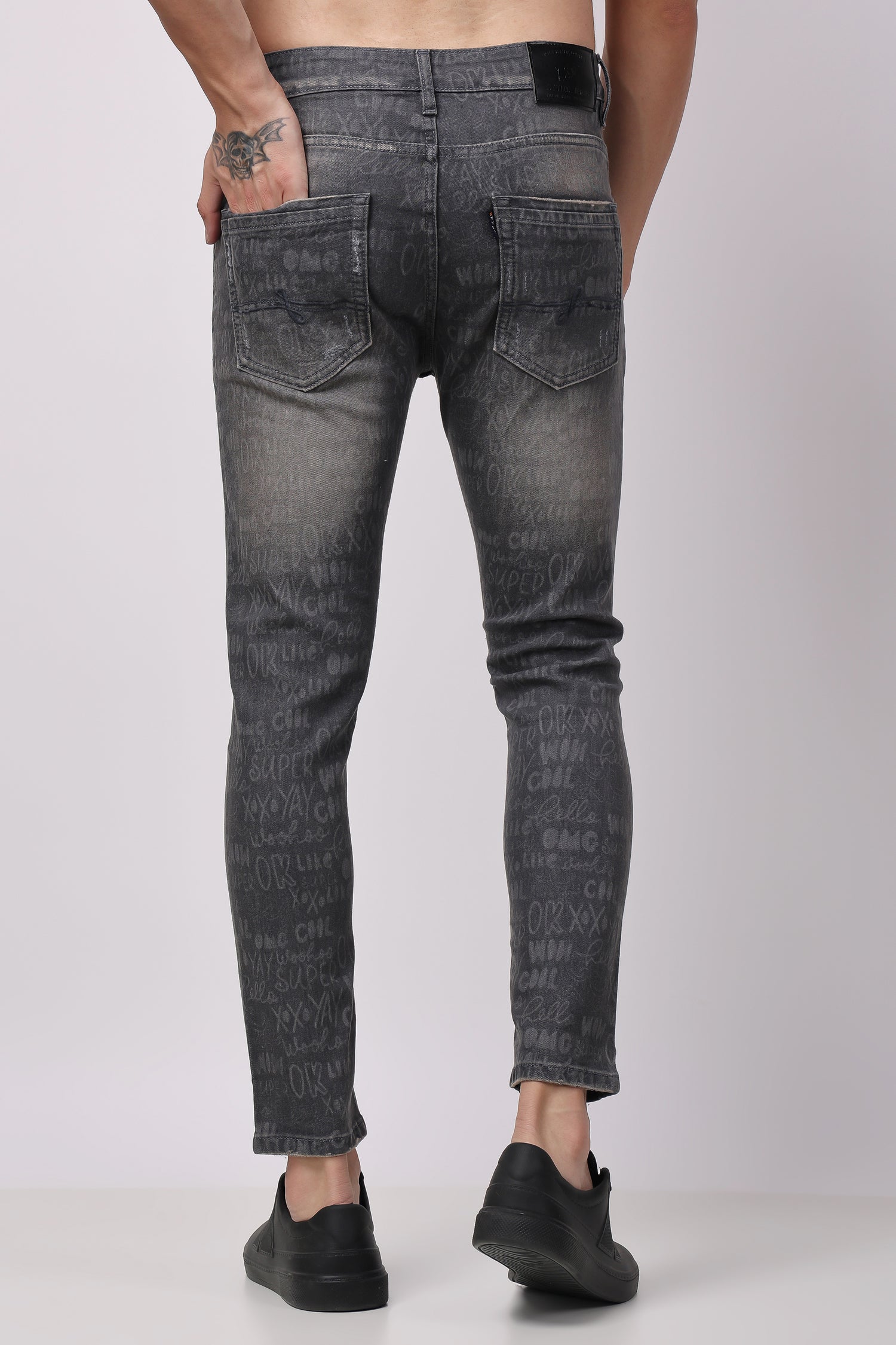 STYLOX MEN LASER DENIM ANKLE FIT Jeans