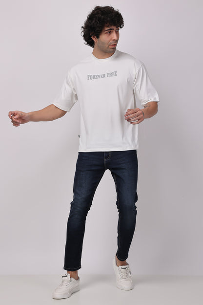STYLOX MEN CREW NECK PRINTED T-SHIRT