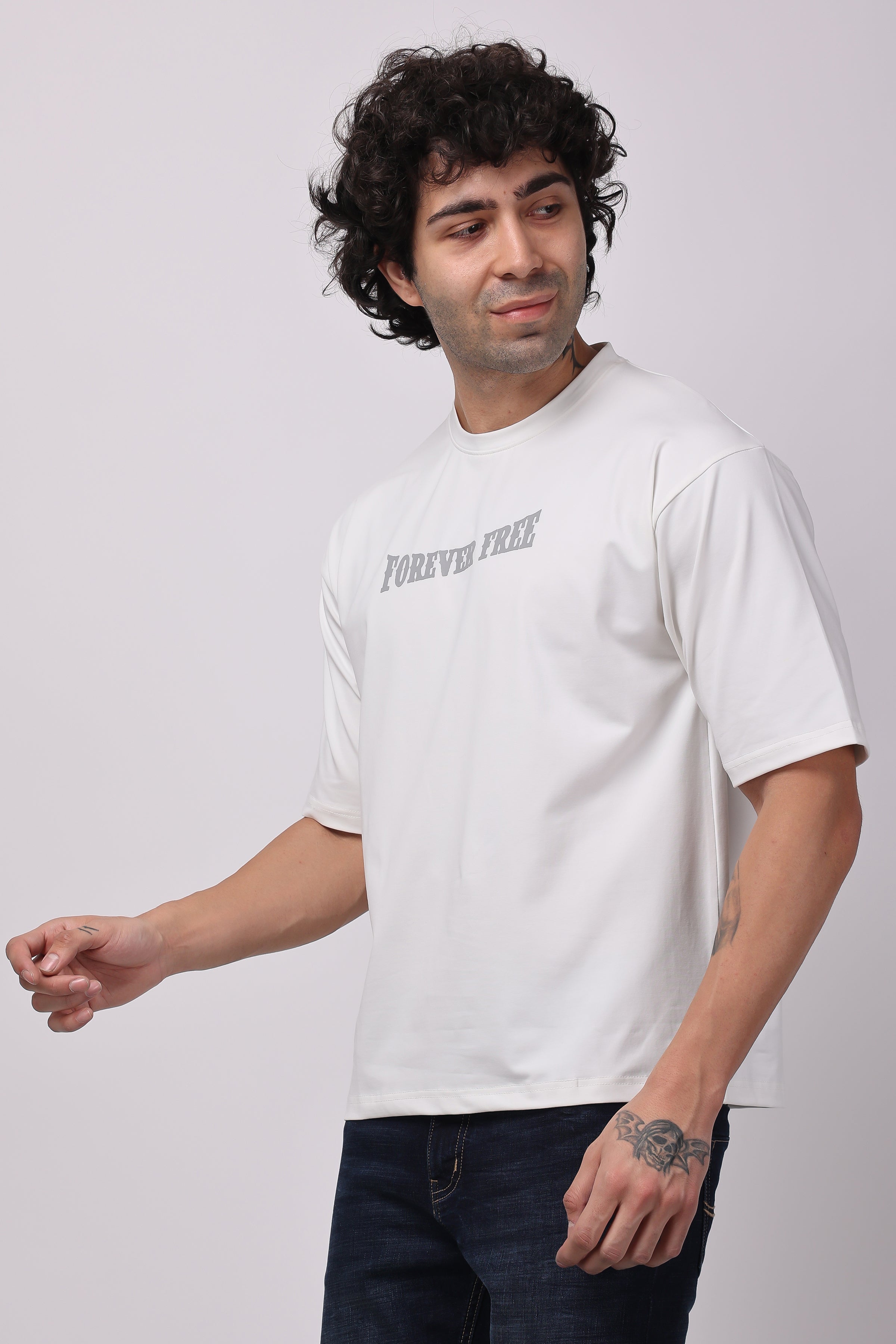 STYLOX MEN CREW NECK PRINTED T-SHIRT - Stylox