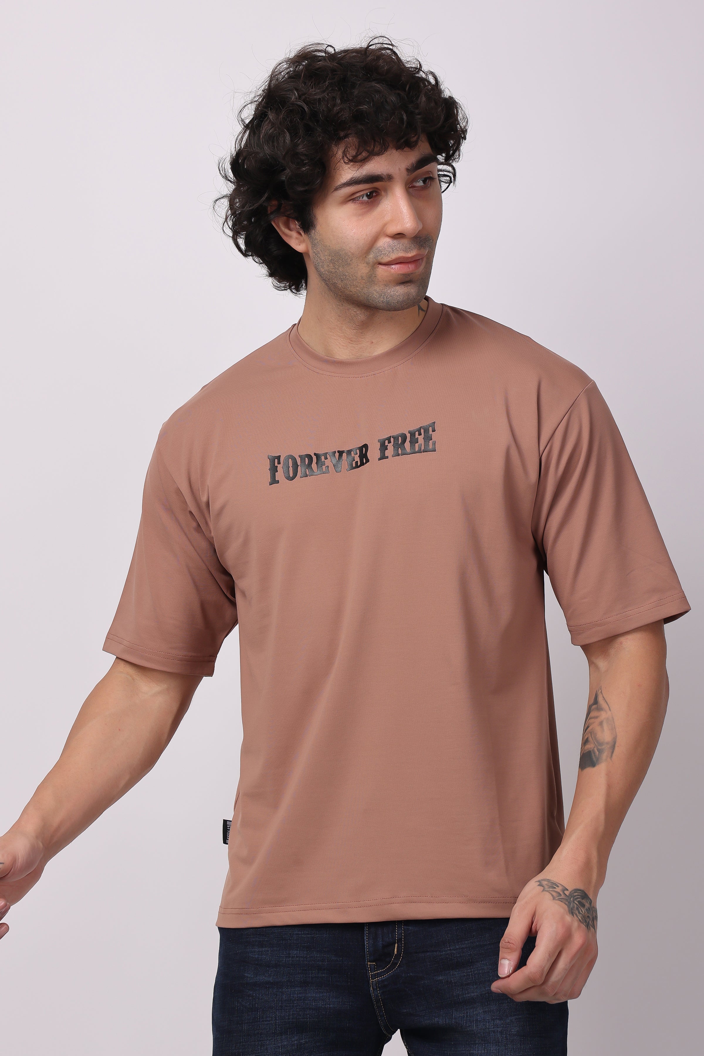 STYLOX MEN CREW NECK PRINTED T-SHIRT - Stylox