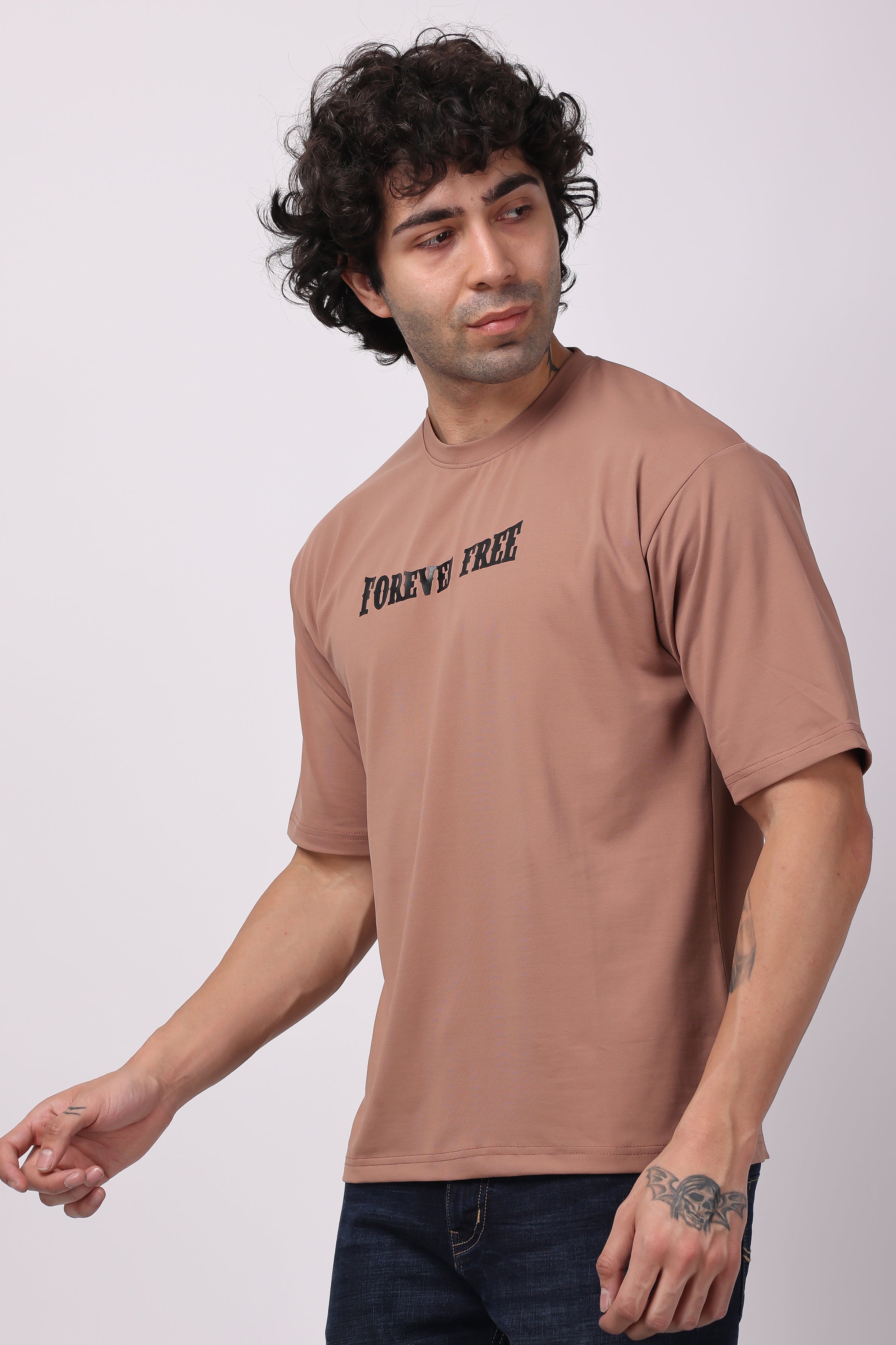 STYLOX MEN CREW NECK PRINTED T-SHIRT - Stylox