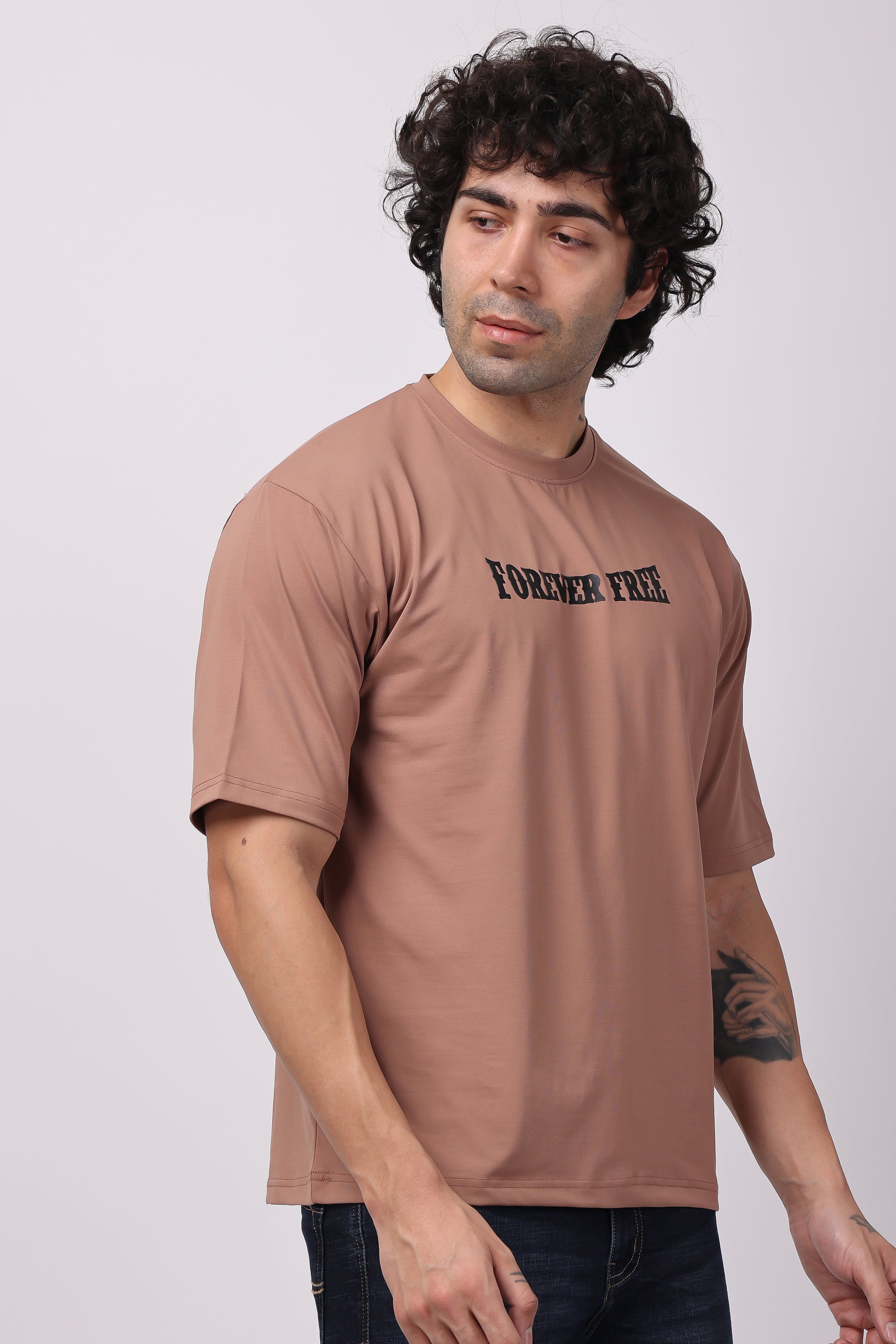 STYLOX MEN CREW NECK PRINTED T-SHIRT - Stylox