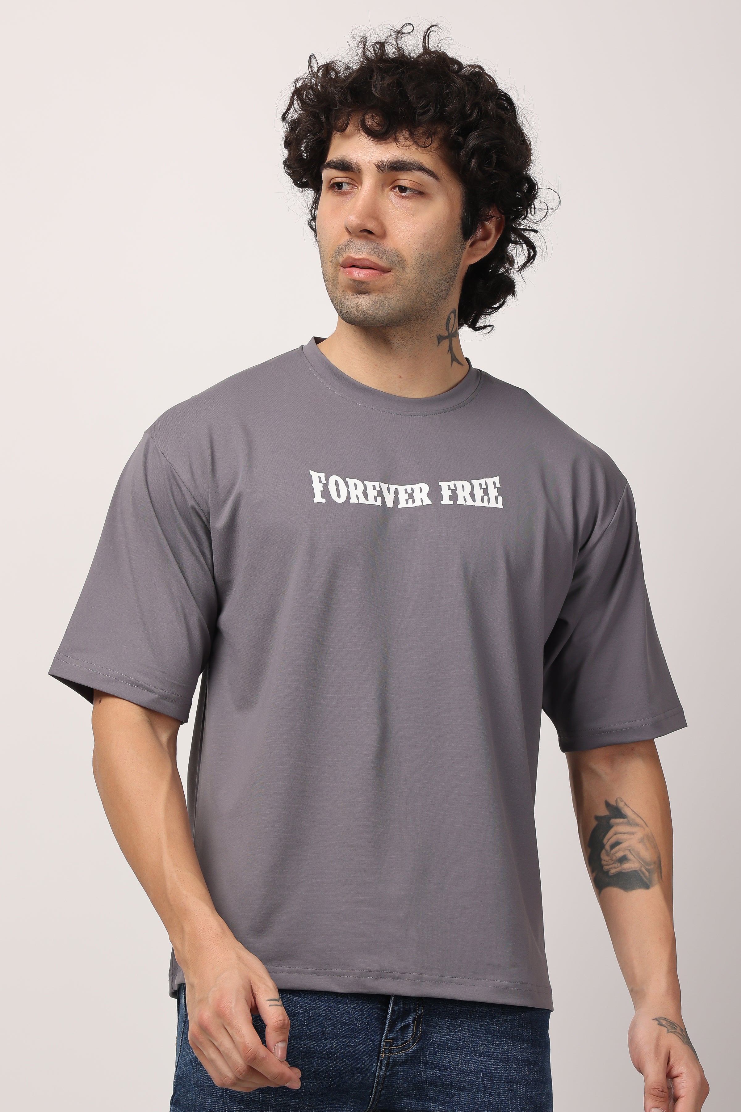 STYLOX MEN CREW NECK PRINTED T-SHIRT - Stylox