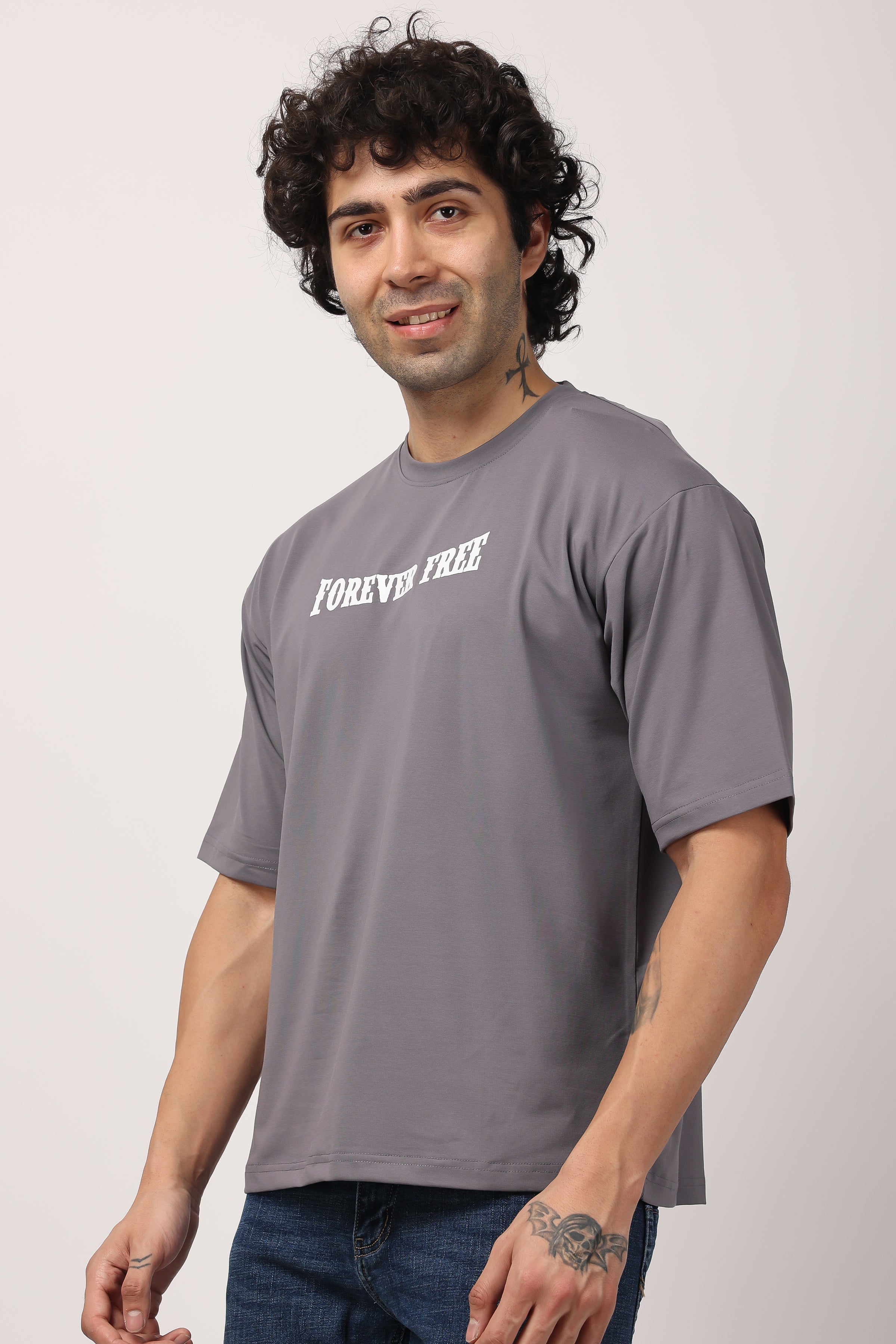 STYLOX MEN CREW NECK PRINTED T-SHIRT - Stylox