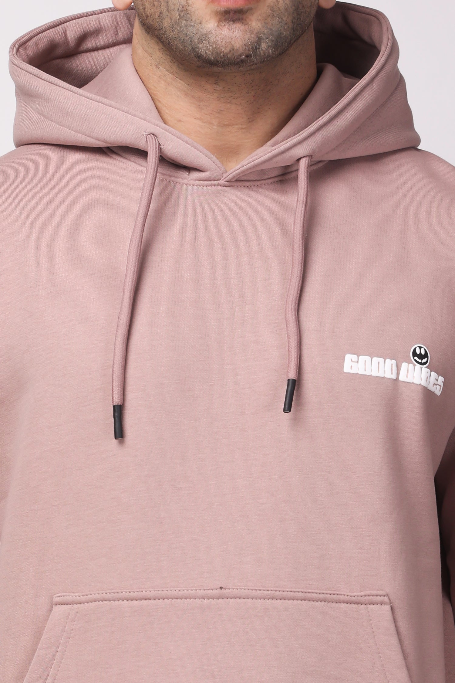 STYLOX GOOD VIBES PRINTED HOODIE