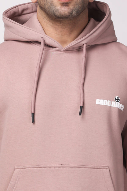 STYLOX GOOD VIBES PRINTED HOODIE