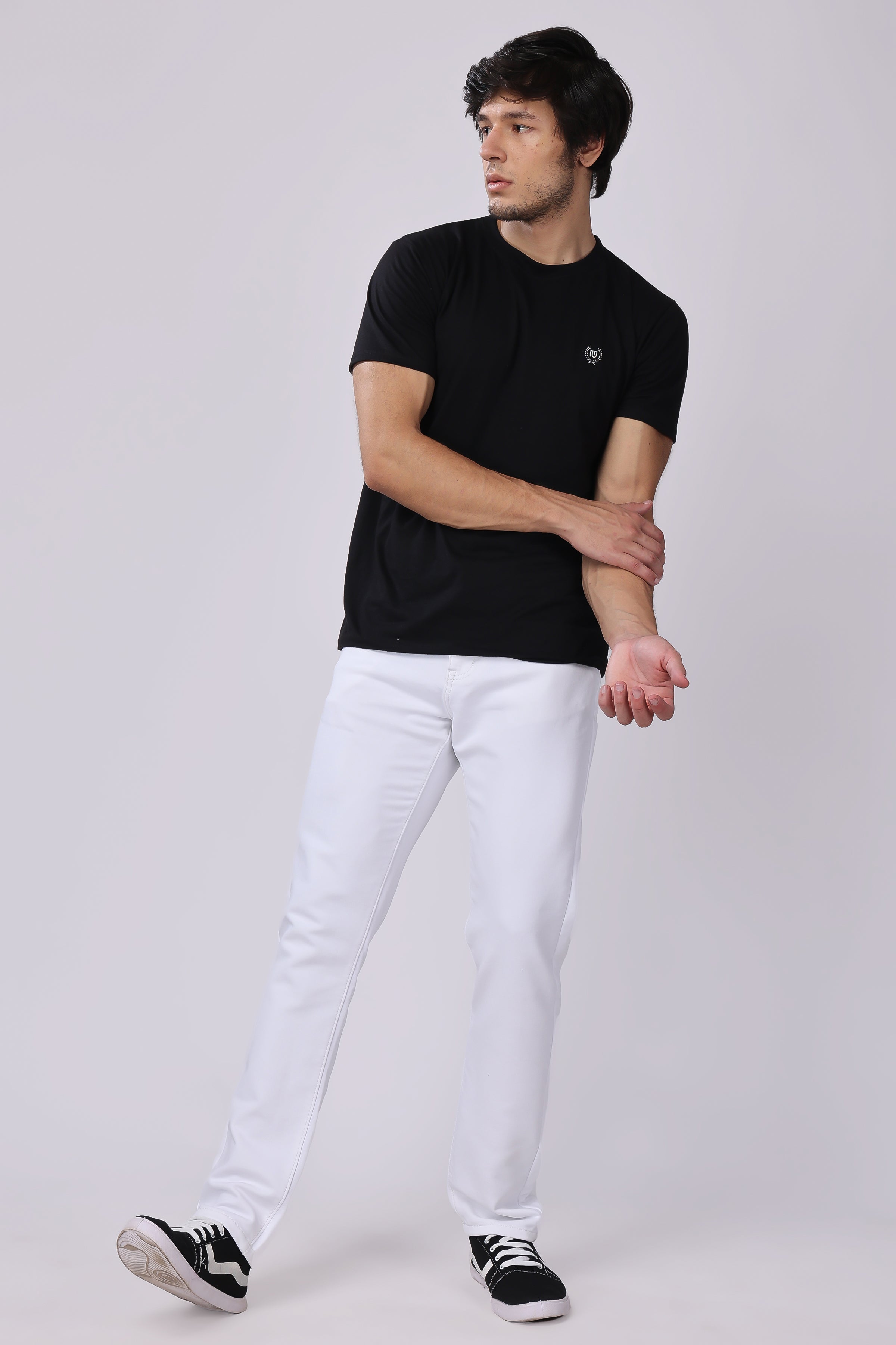 Stylox Men Slim Fit Jeans| White | - 5710-10261 - Stylox