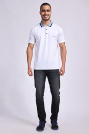 Stylox Men  Polo Collar Slim Fit T-shirt - 67561