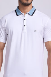 Stylox Men  Polo Collar Slim Fit T-shirt - 67561