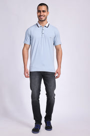 Stylox Men  Polo Collar Slim Fit T-shirt - 67558