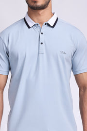 Stylox Men  Polo Collar Slim Fit T-shirt - 67558