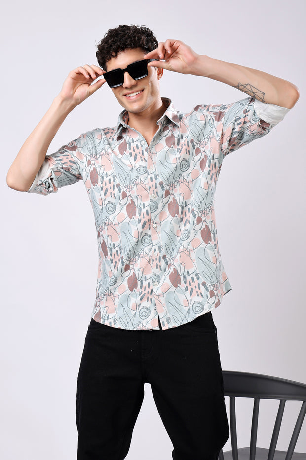 Stylox Printed Full Sleeve Shirt