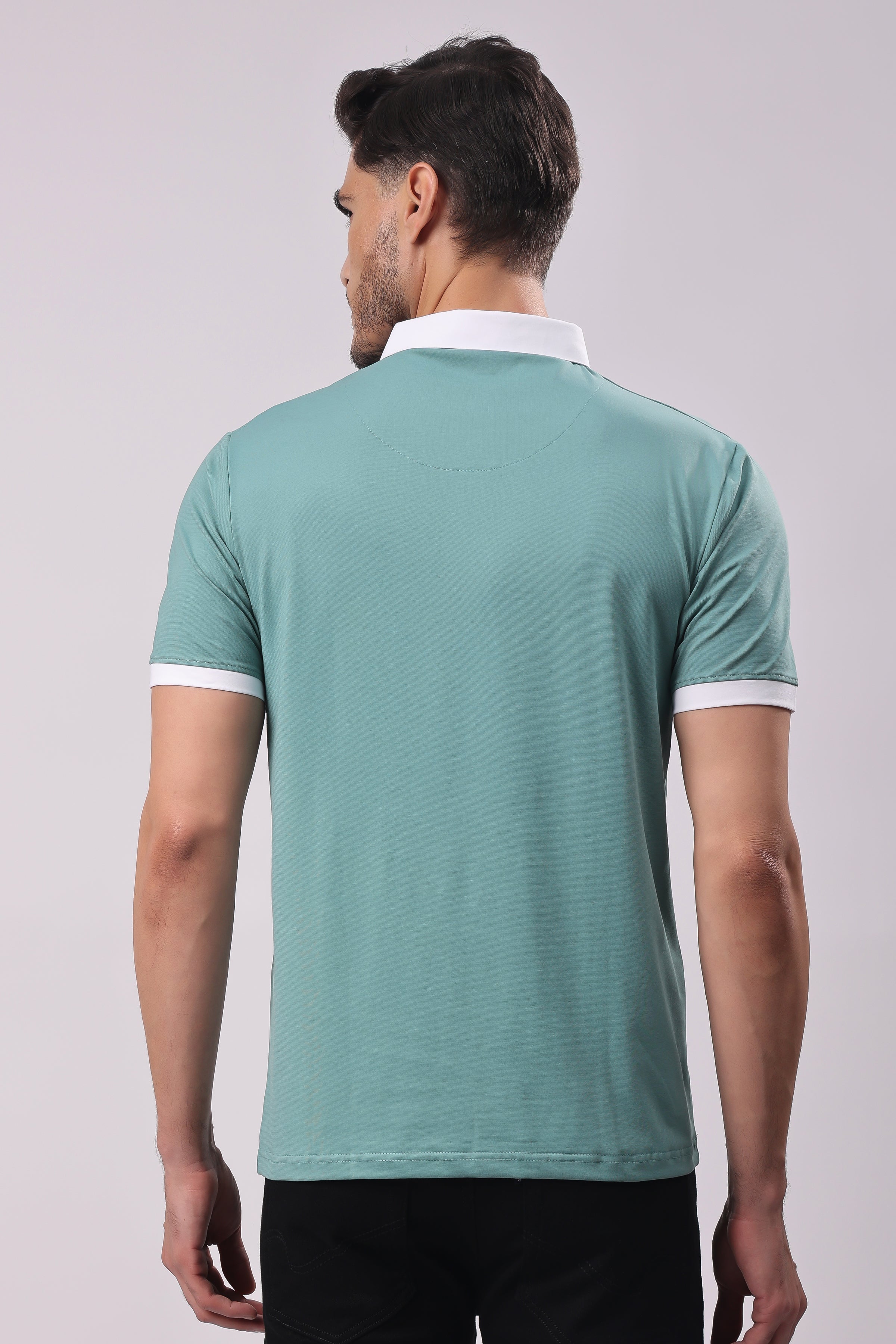 STYLOX SOLID POLO T-SHIRT - Stylox