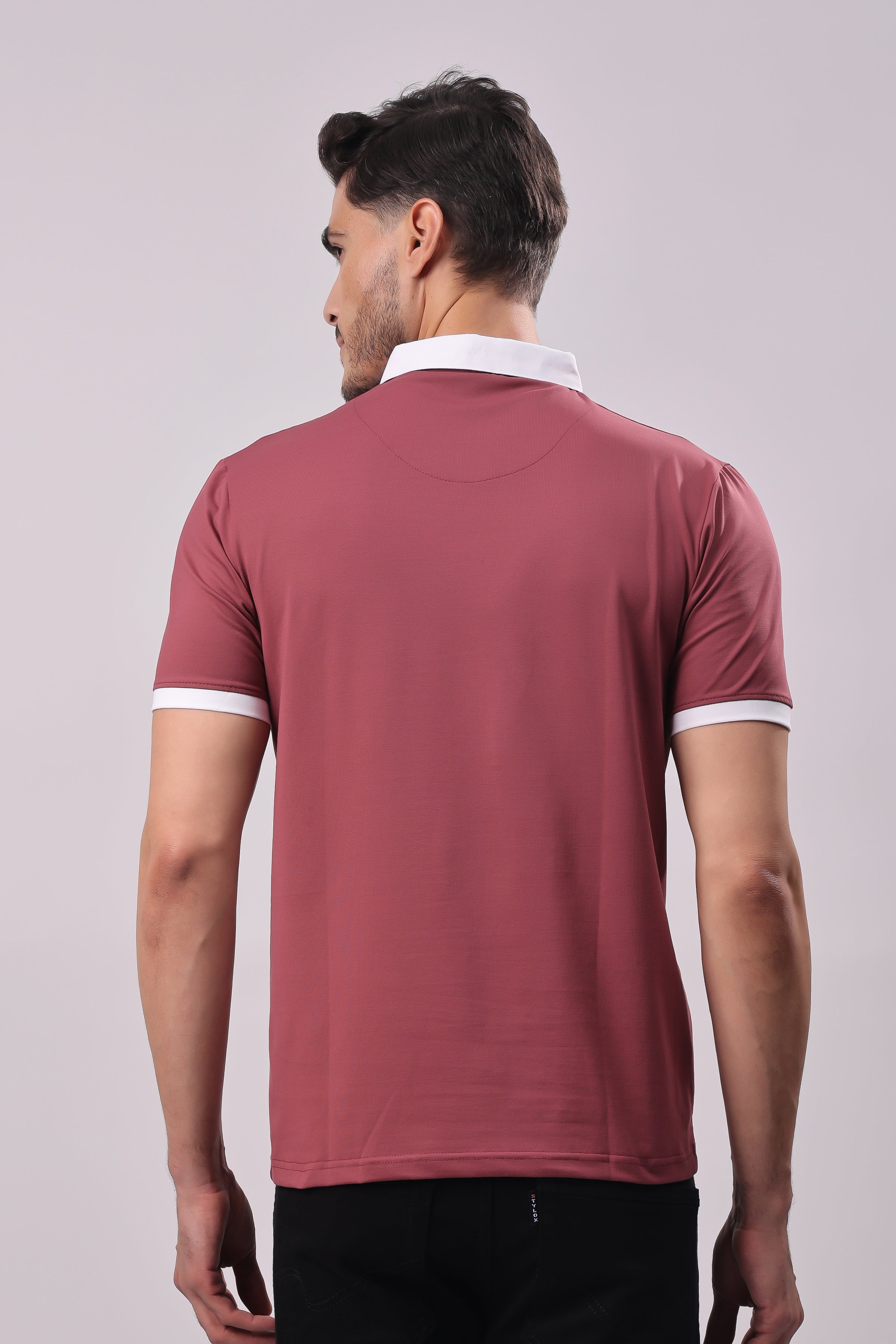 STYLOX SOLID POLO T-SHIRT - Stylox