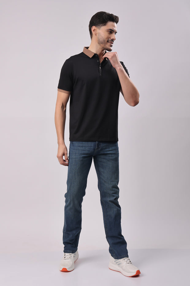 STYLOX SOLID POLO T-SHIRT