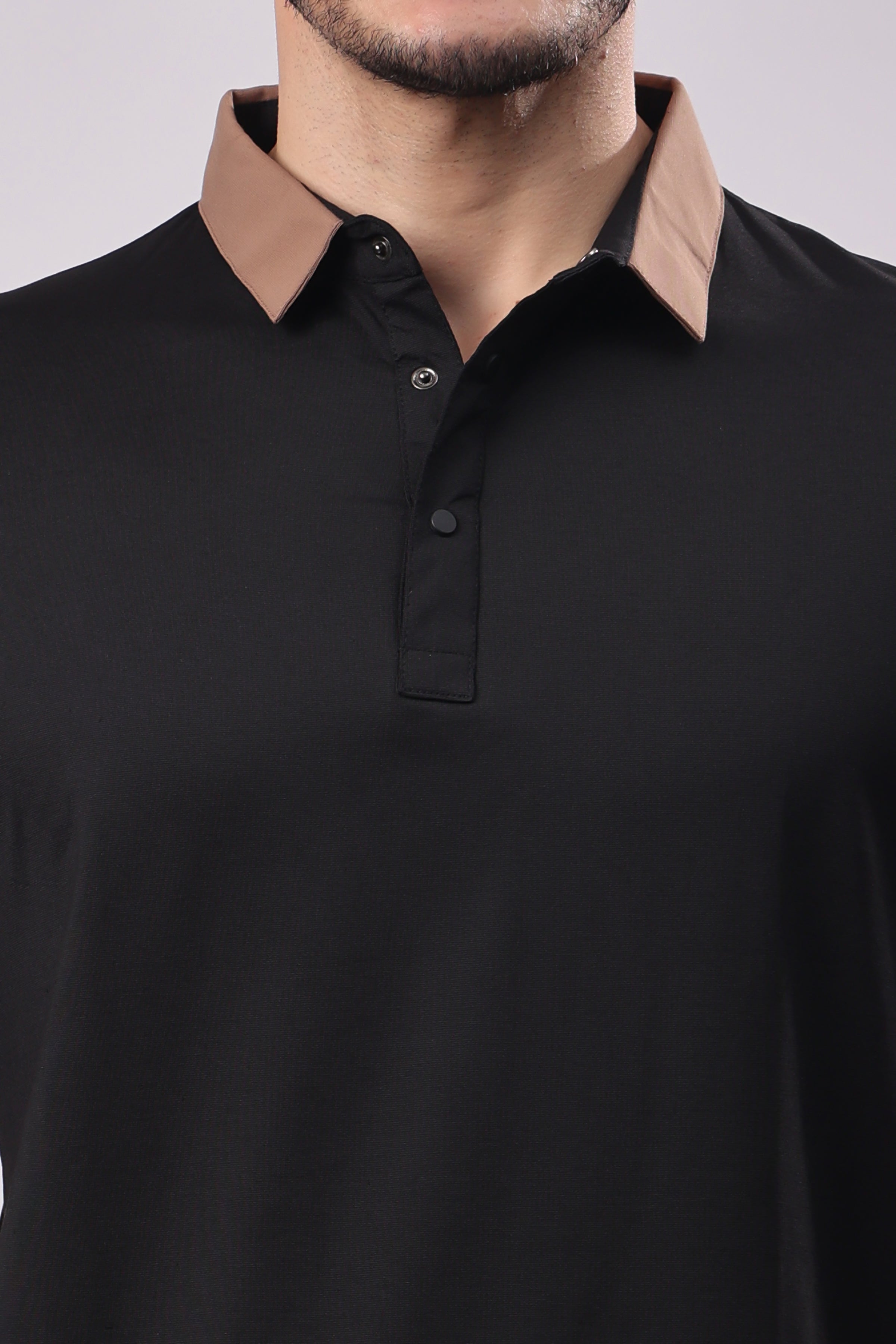 STYLOX SOLID POLO T-SHIRT - Stylox
