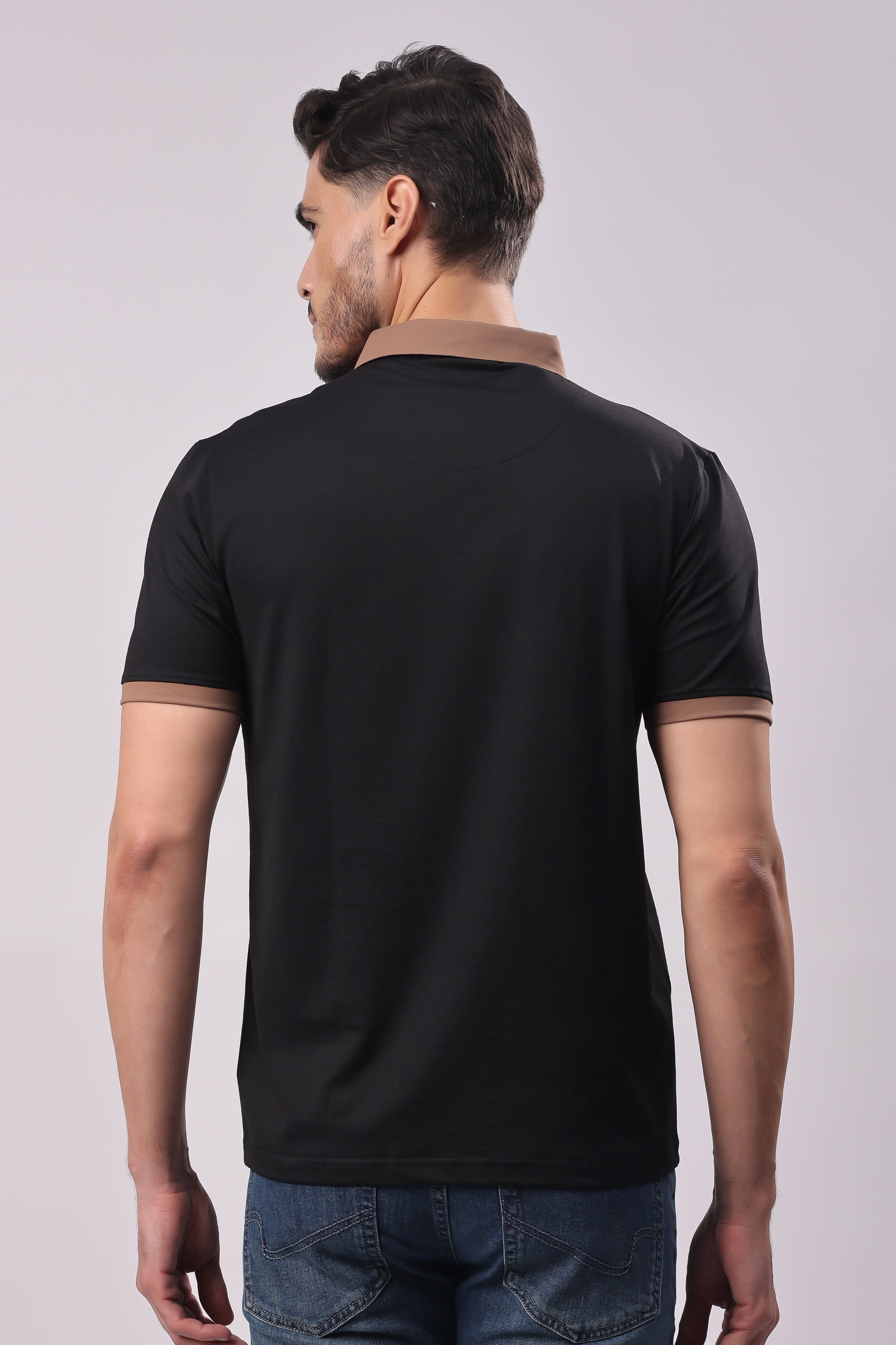 STYLOX SOLID POLO T-SHIRT - Stylox