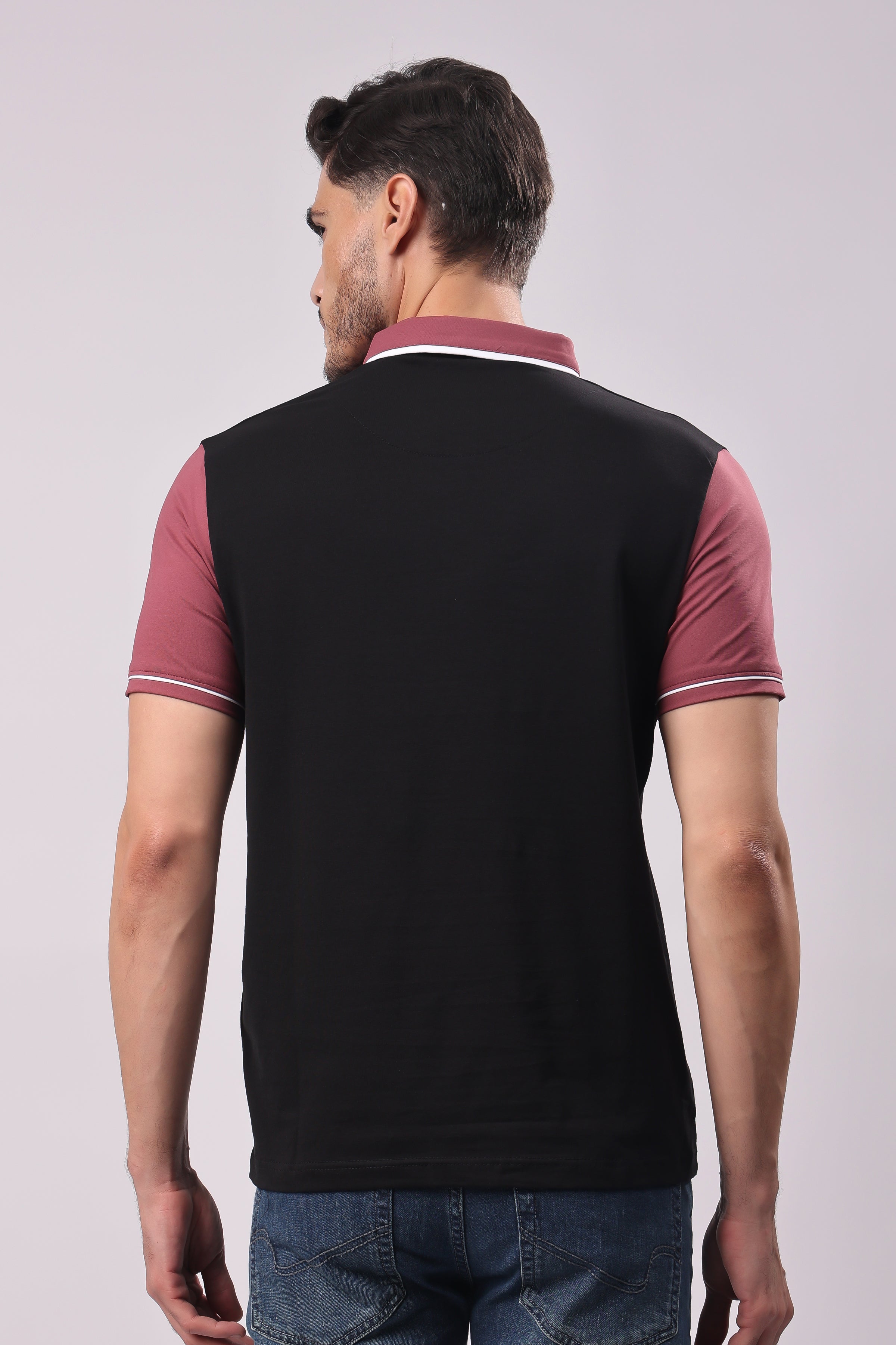 STYLOX SOLID POLO T-SHIRT FOR MEN - Stylox