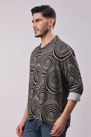 Stylox Mens Full Sleeve Print Shirt