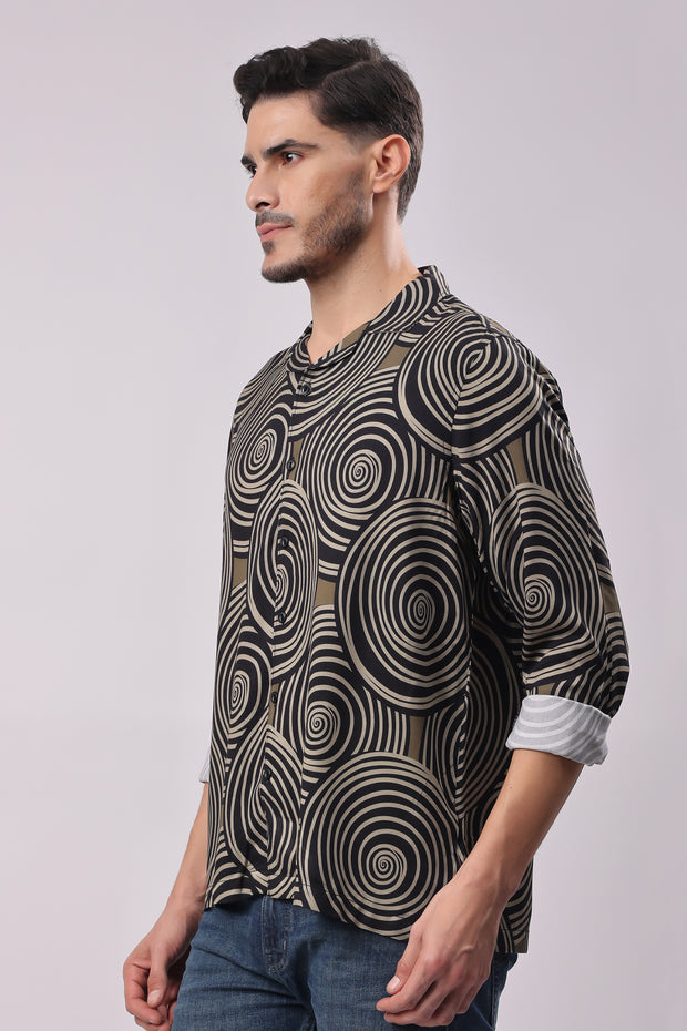 Stylox Mens Full Sleeve Print Shirt - 79001