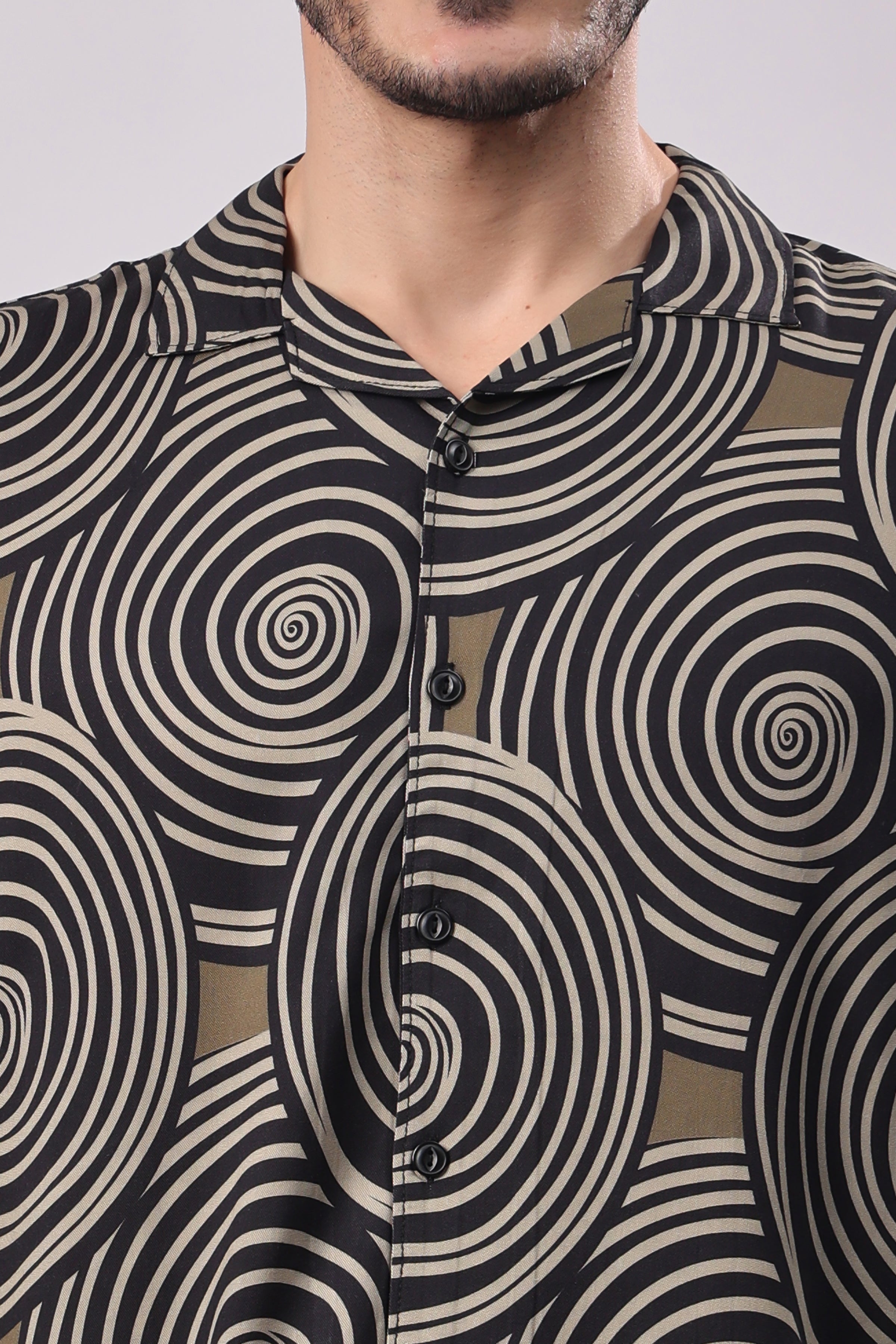 Stylox Mens Full Sleeve Print Shirt - Stylox