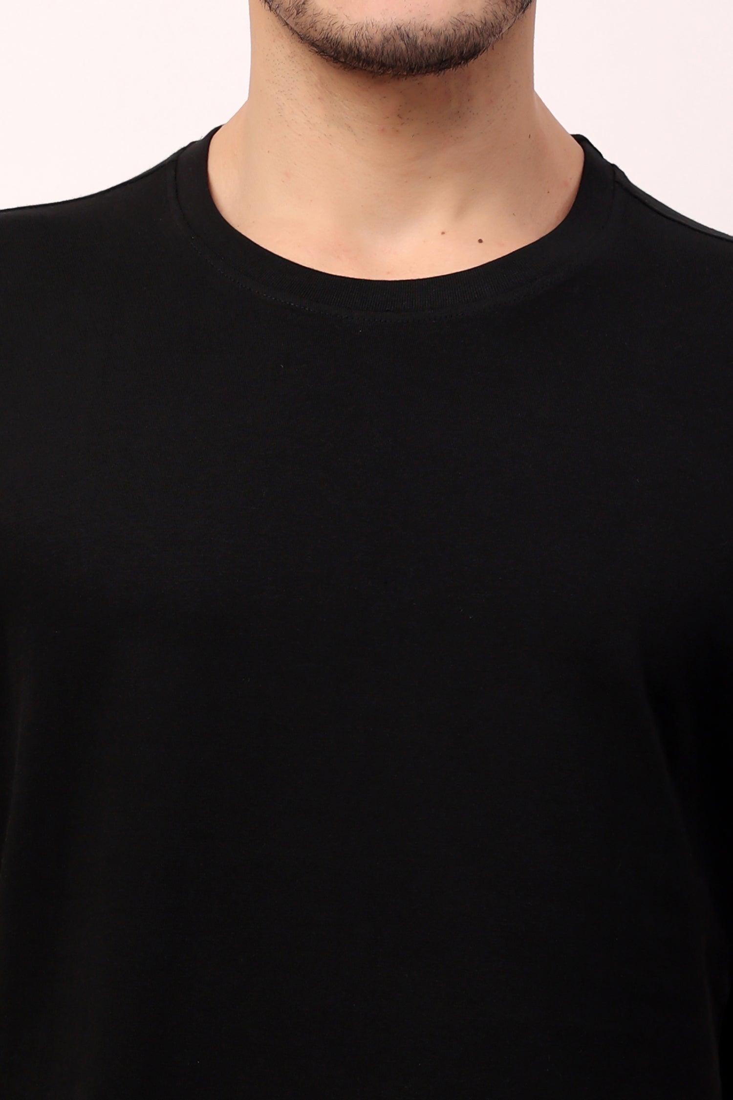 Stylox Men’s Regular Fit Round Neck Half Sleeve Solid T-Shirt | Premium Cotton Plain Casual Tee for Everyday Wear