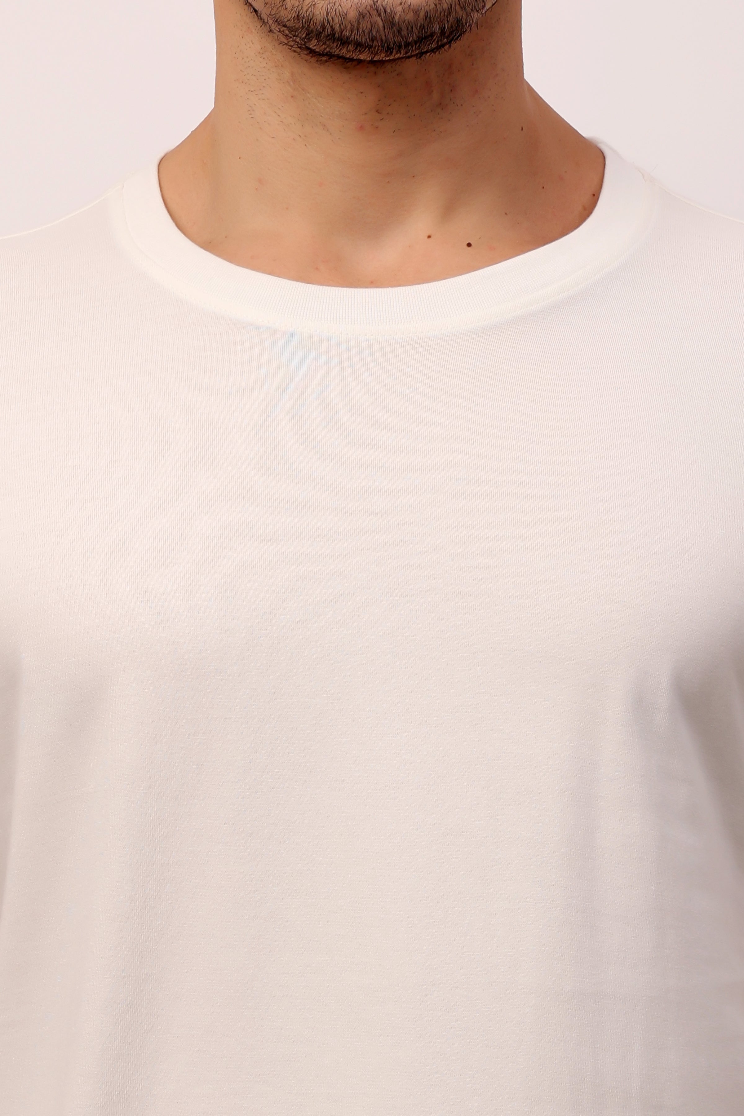 Stylox Men’s Regular Fit Round Neck Half Sleeve Solid T-Shirt | Premium Cotton Plain Casual Tee for Everyday Wear - Stylox