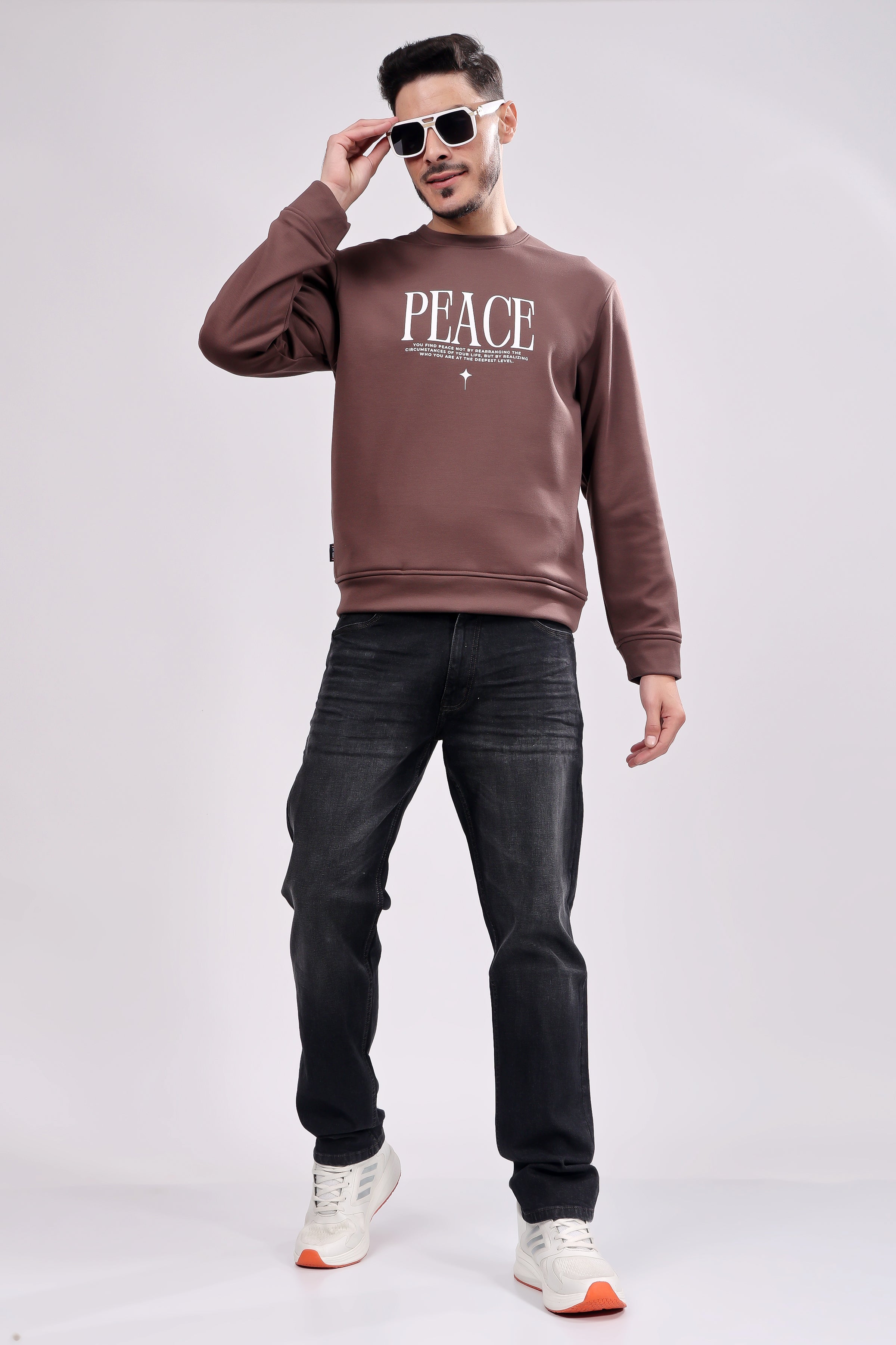 STYLOX Printed SWEATSHIRT for Men - Stylox