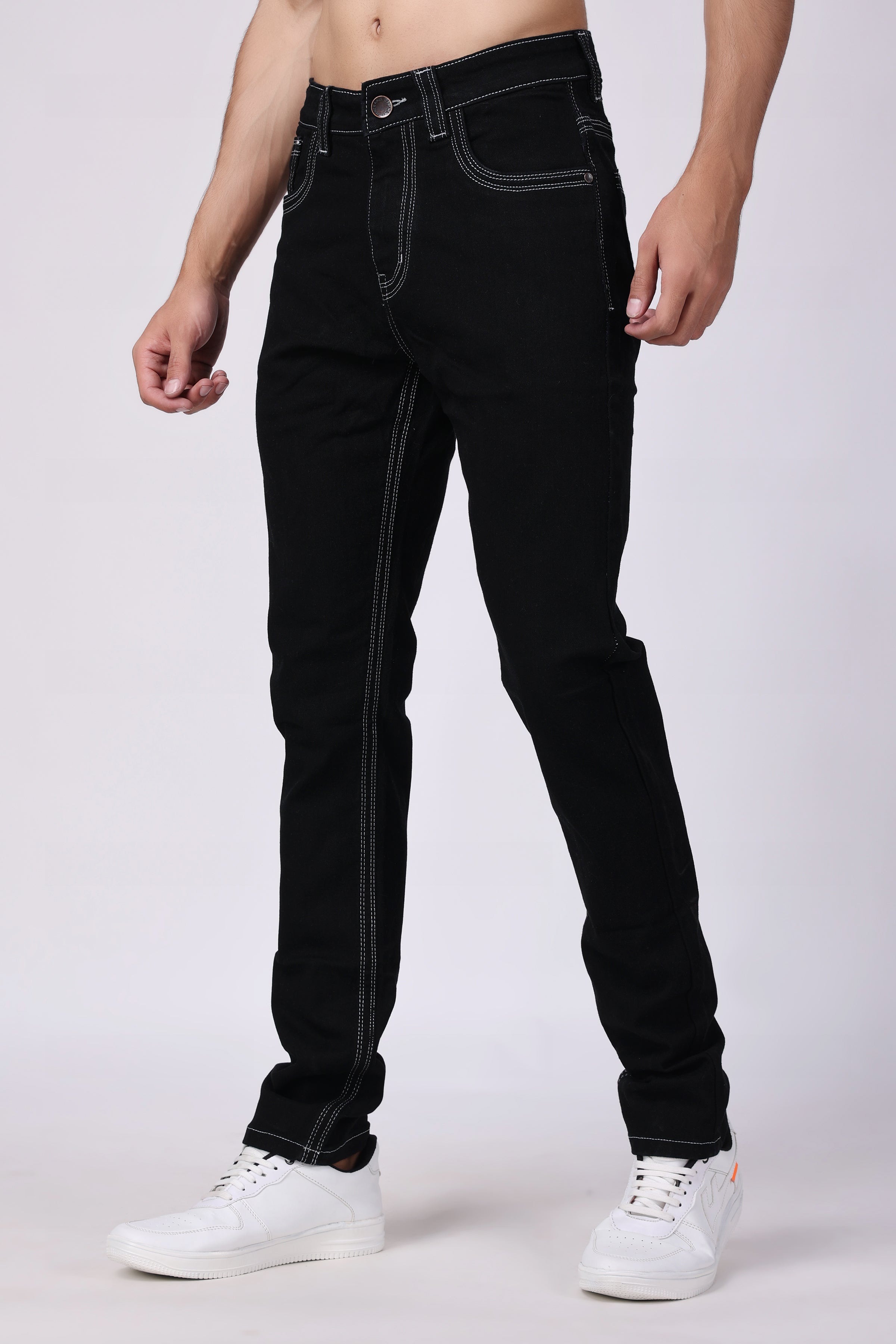 Stylox Men SLIM Fit Jeans | Black| 5810-10177 - Stylox