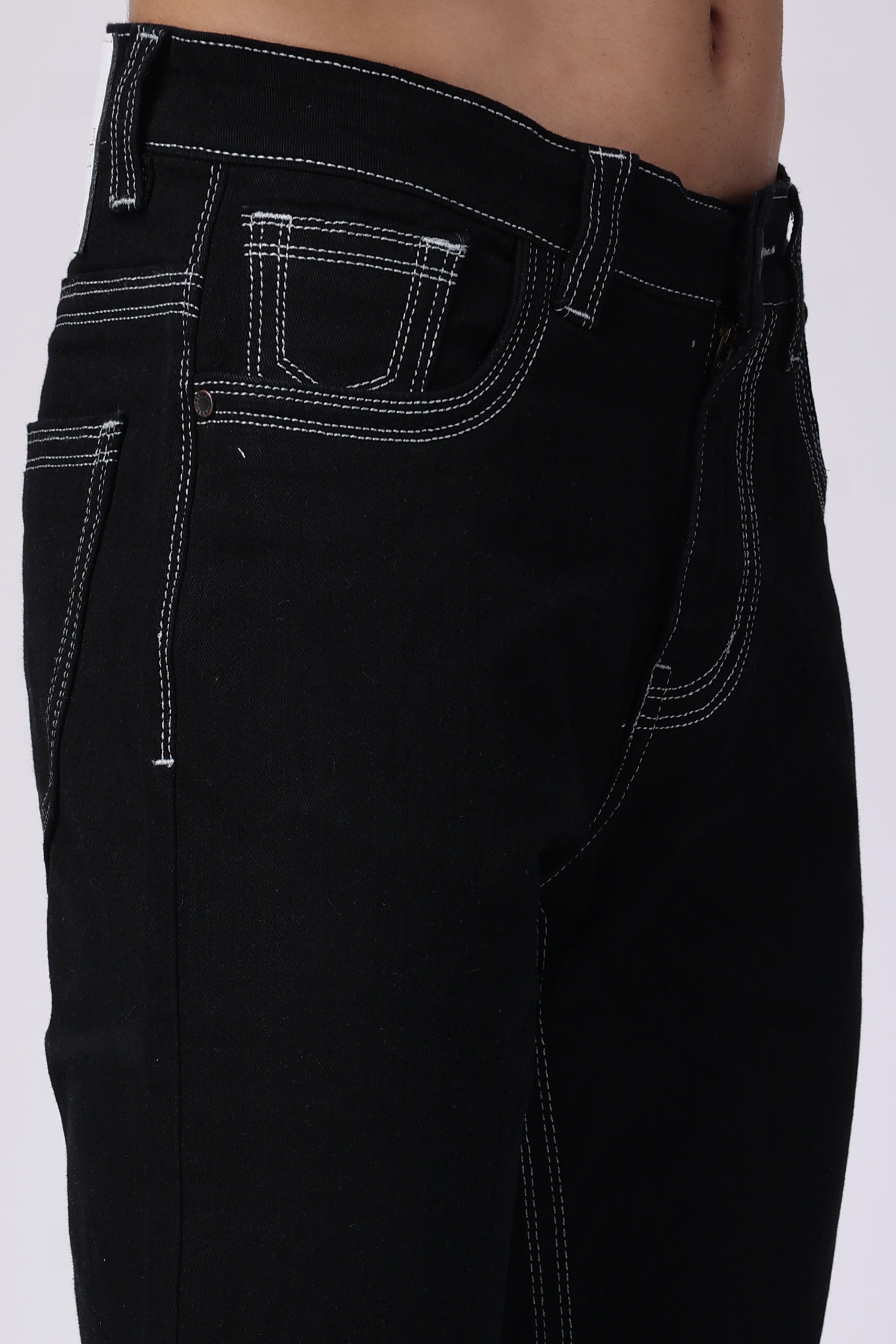 Stylox Men SLIM Fit Jeans | Black| 5810-10177 - Stylox