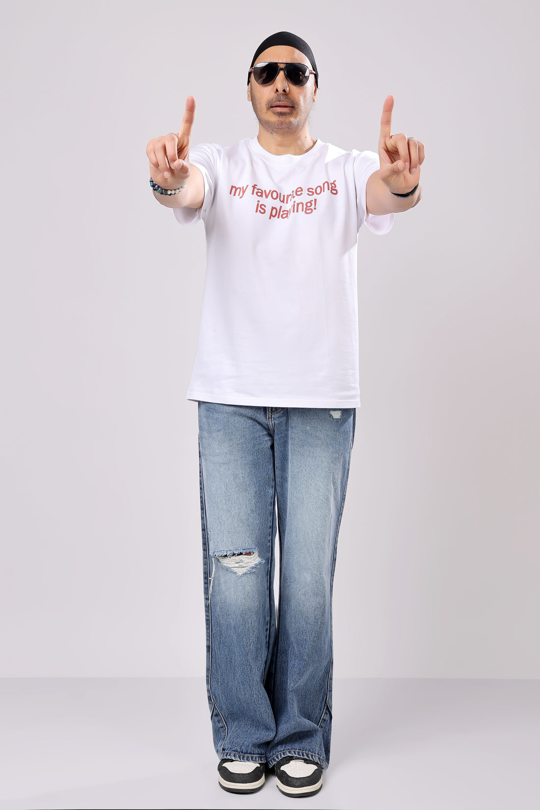 Stylox Men’s Oversized Round Neck Half Sleeve Printed T-Shirt | Premium Cotton Loose Fit Graphic Tee for Streetwear &amp; Casual Style