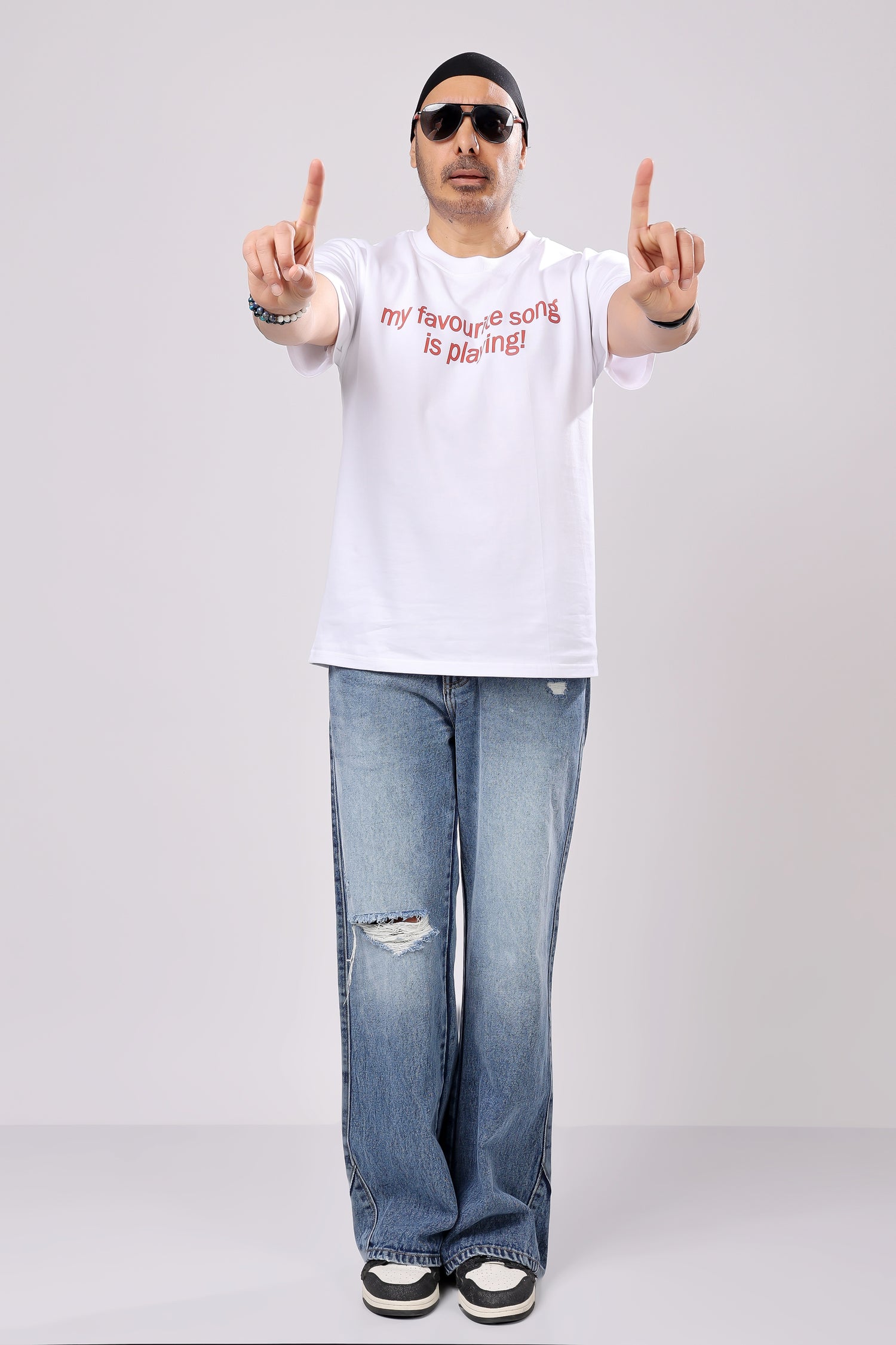 Stylox Men’s Oversized Round Neck Half Sleeve Printed T-Shirt | Premium Cotton Loose Fit Graphic Tee for Streetwear &amp; Casual Style