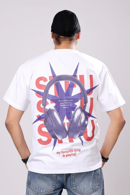 Stylox Men’s Oversized Round Neck Half Sleeve Printed T-Shirt | Premium Cotton Loose Fit Graphic Tee for Streetwear &amp; Casual Style