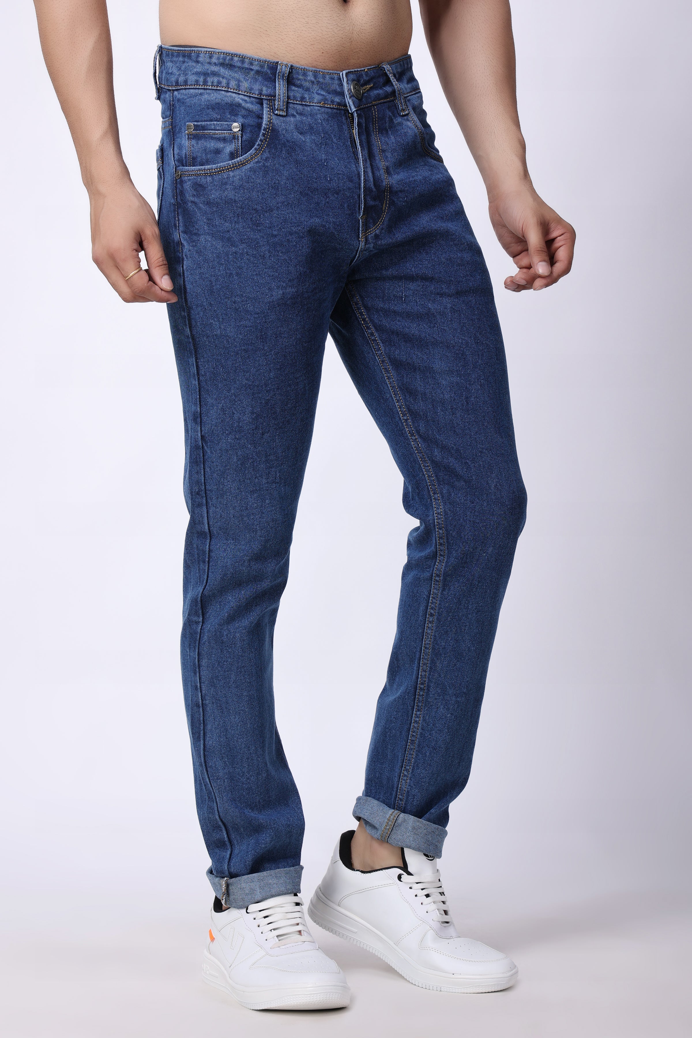 Stylox Men Slim Fit Jean | Blue | Available in Multiple Sizes - 90054 - Stylox