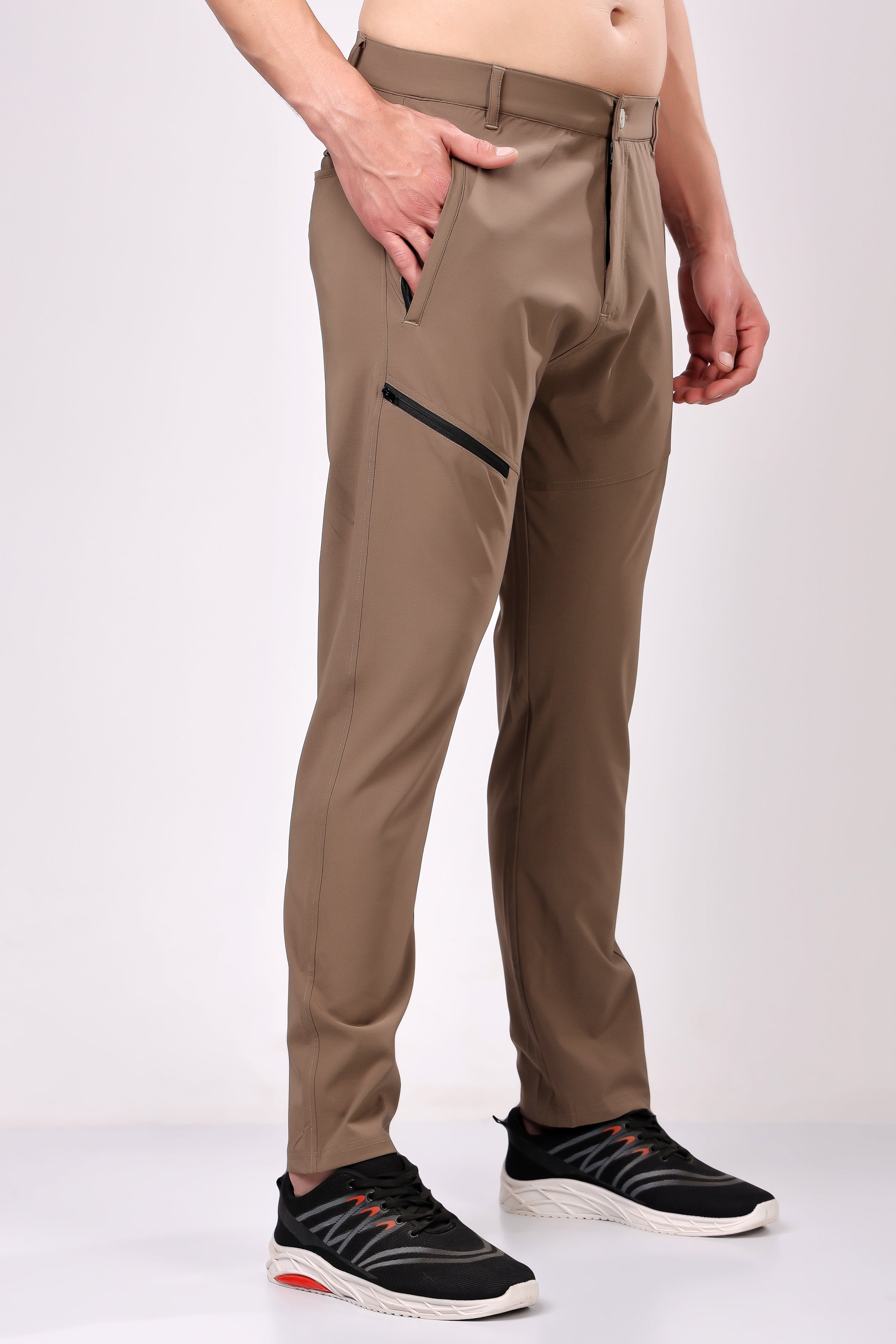 Stylox Men’s Classic Fit Trousers – Comfortable Formal & Casual Wear