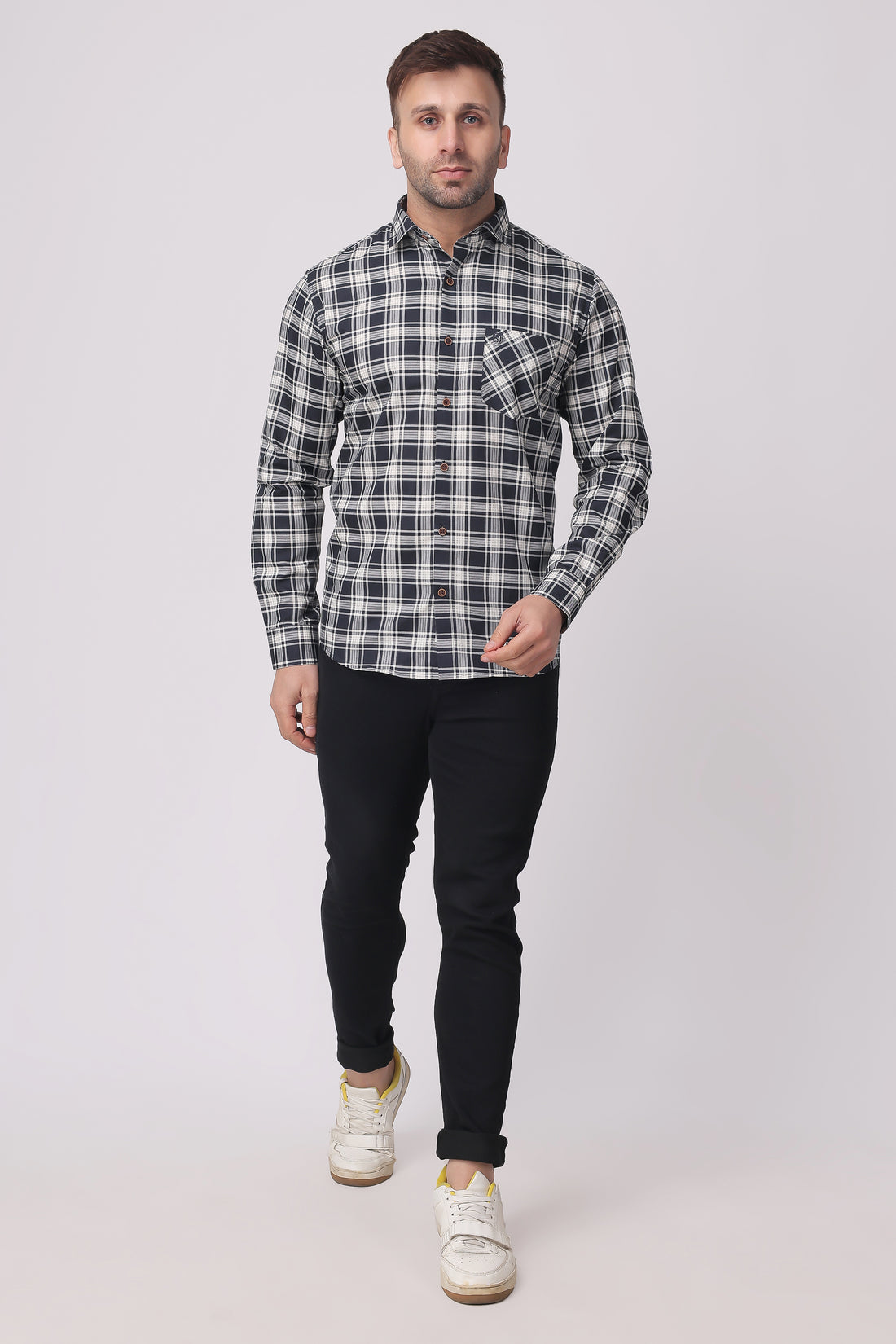 STYLOX BASIC CHECK SHIRT