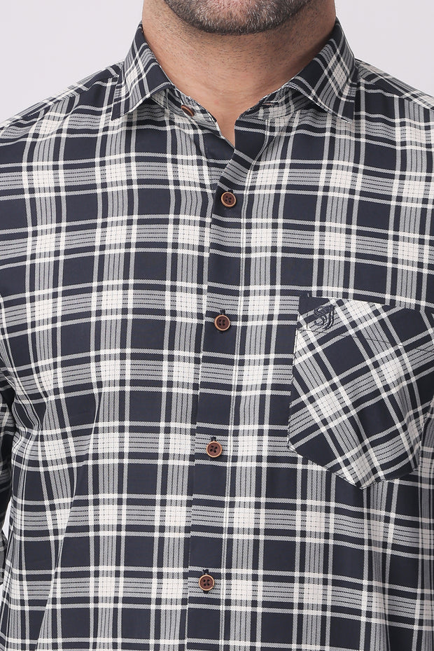 STYLOX BASIC CHECK SHIRT - 41149