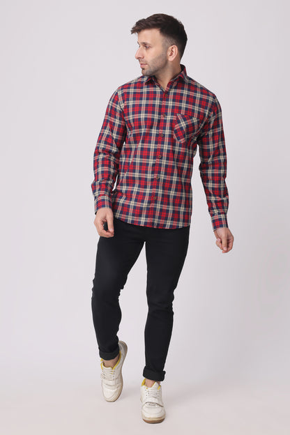 STYLOX BASIC CHECK SHIRT