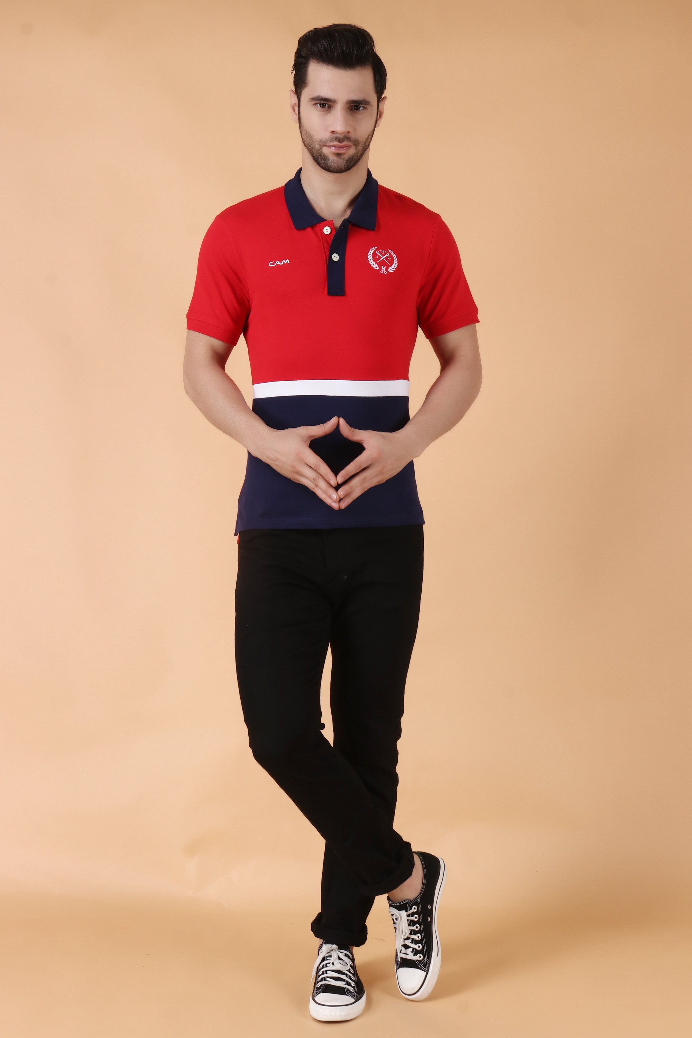 Stylox Men  Polo Collar Slim Fit T-shirt - 67155 - Stylox