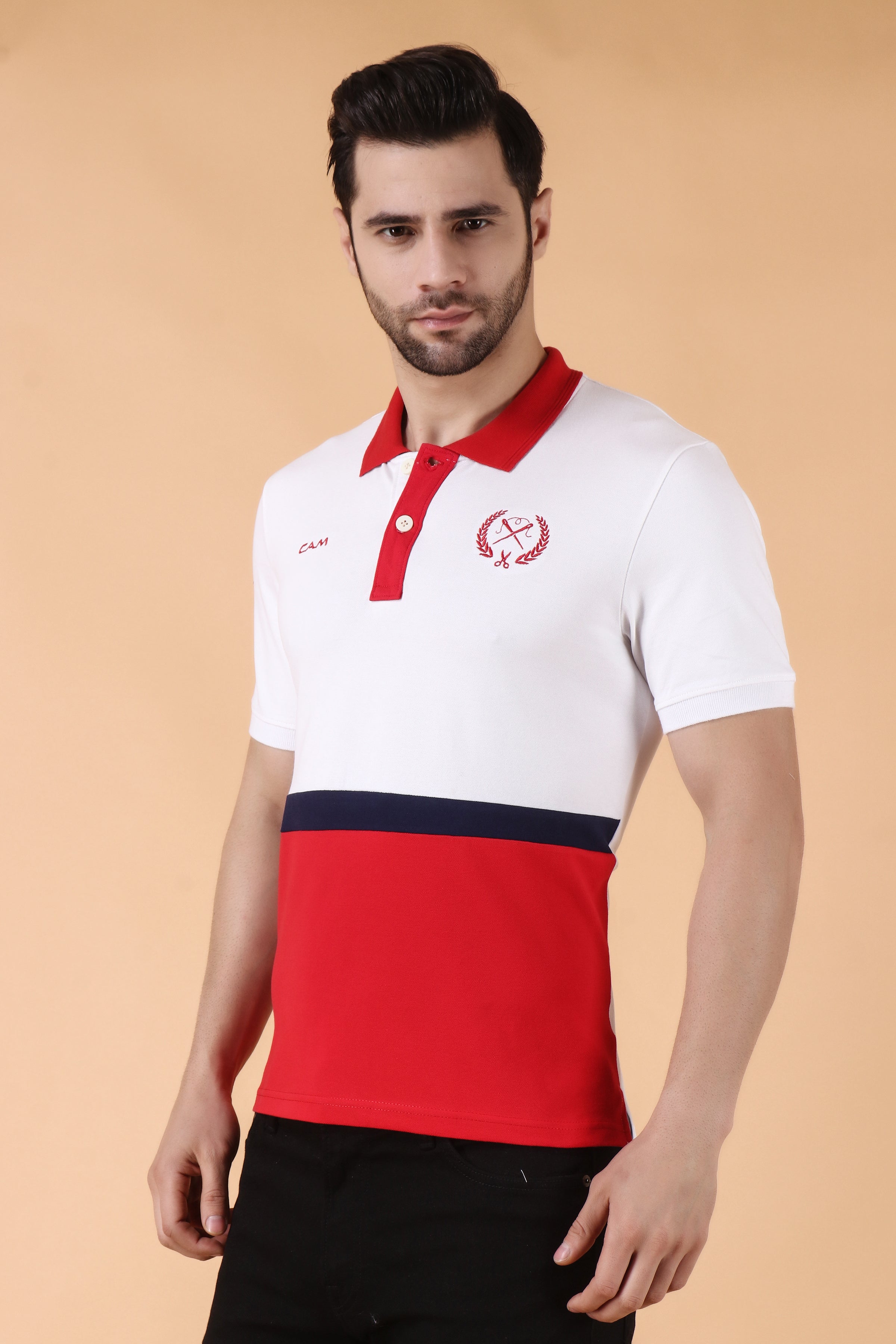 Stylox Men  Polo Collar Slim Fit T-shirt - 67155 - Stylox