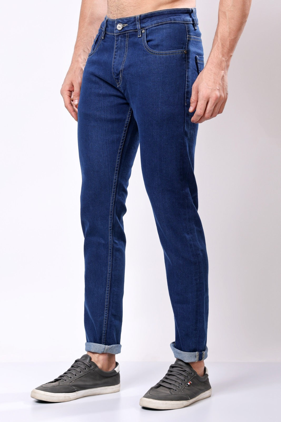 Stylox Slim Fit Denim Jeans - Blue,