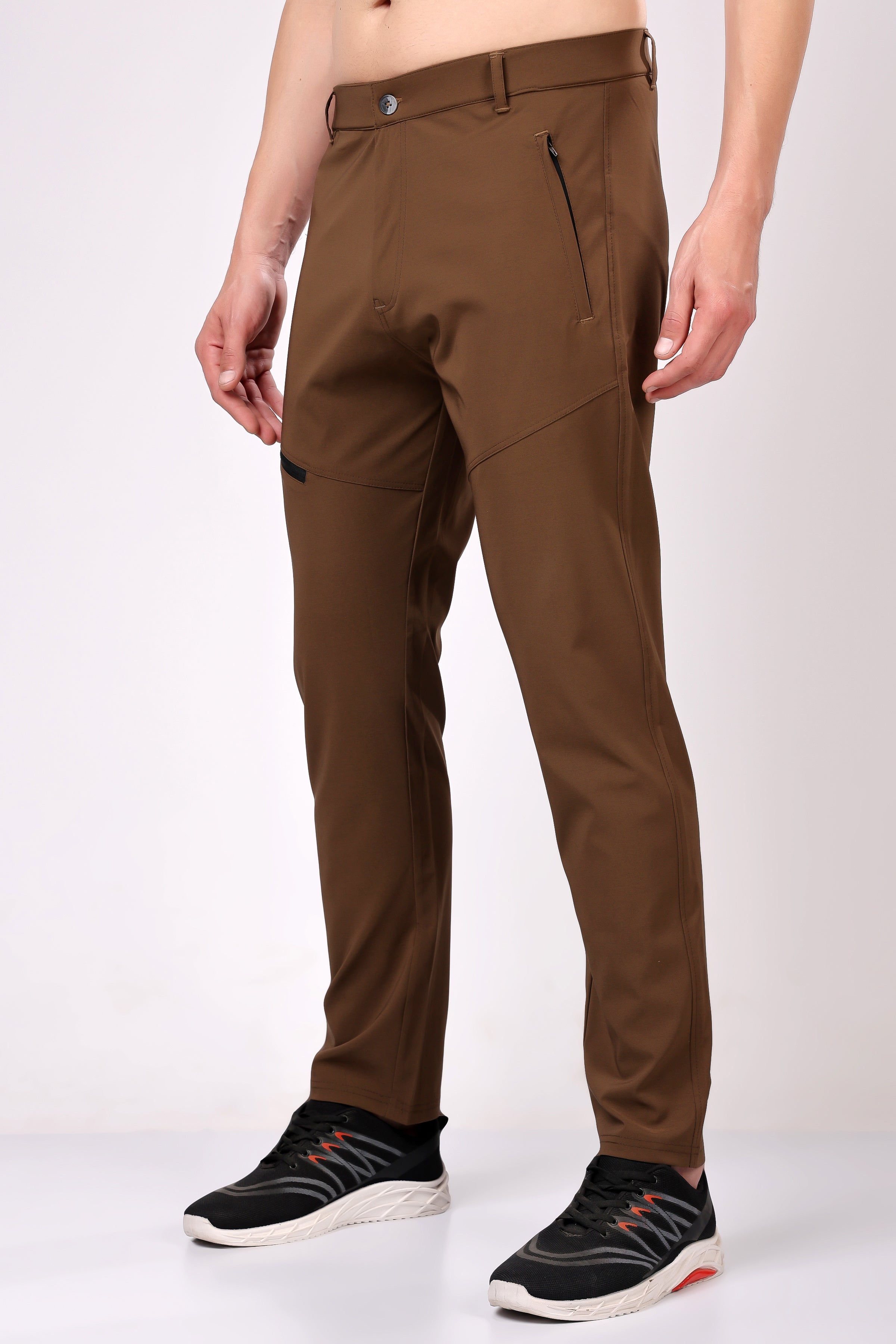 Stylox Men’s Classic Fit Trousers – Comfortable Formal & Casual Wear - Stylox