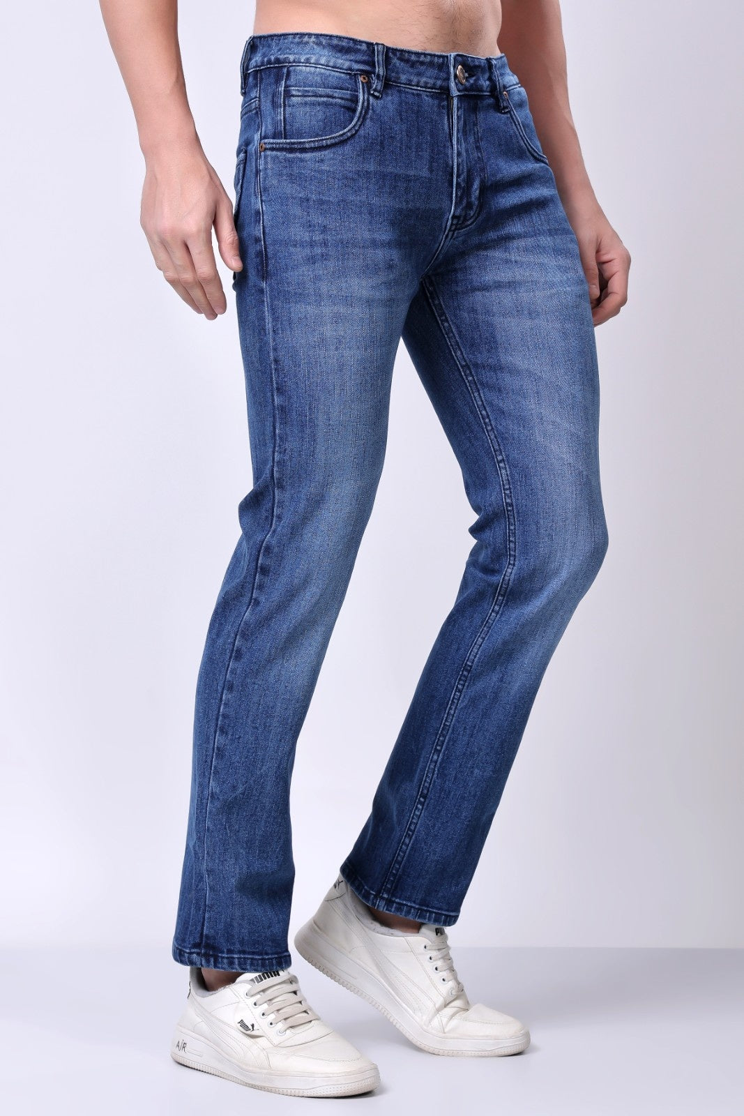 Stylox Slim Fit Denim Jeans -Light Blue,