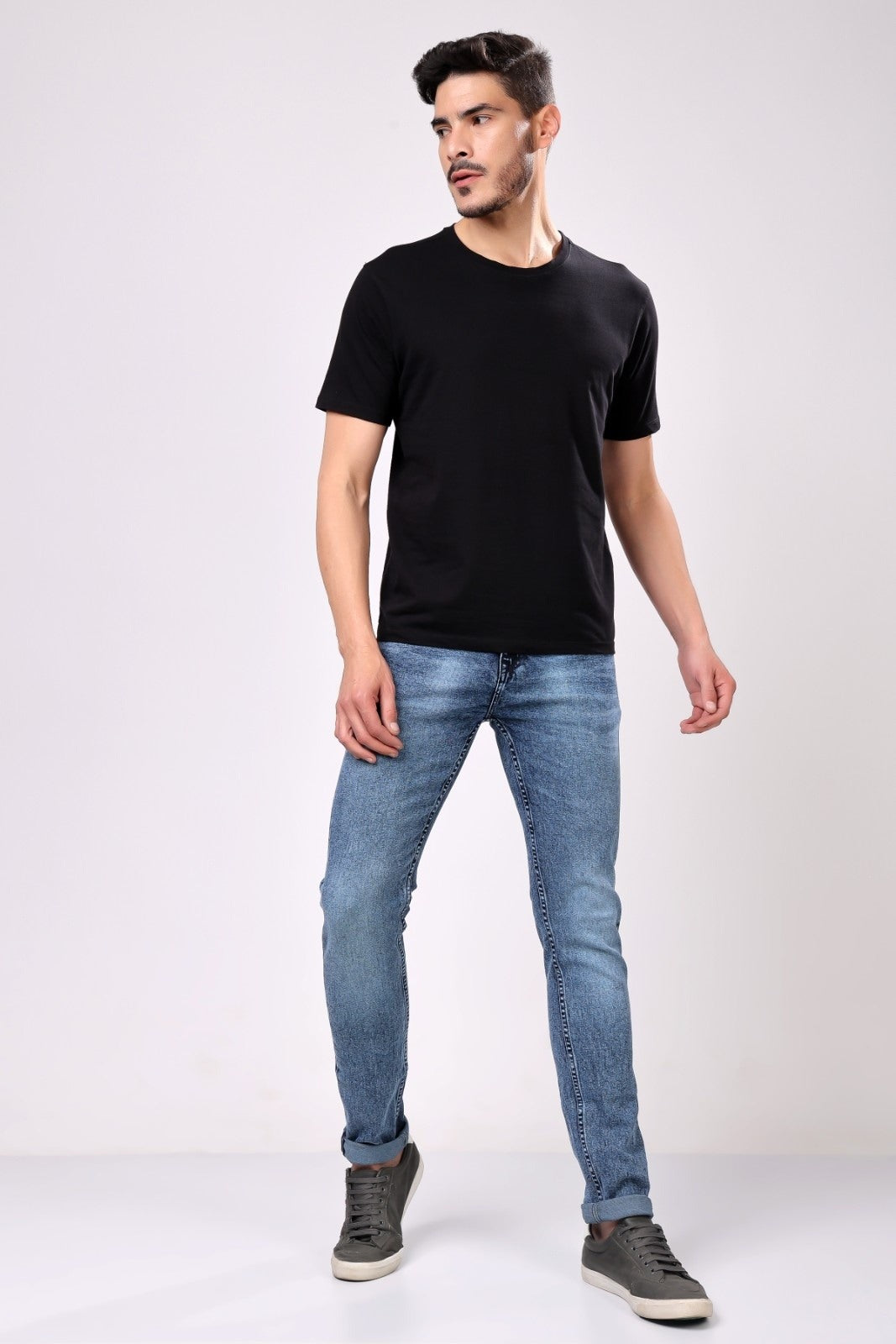 Stylox Slim Fit Denim Jeans - Blue,