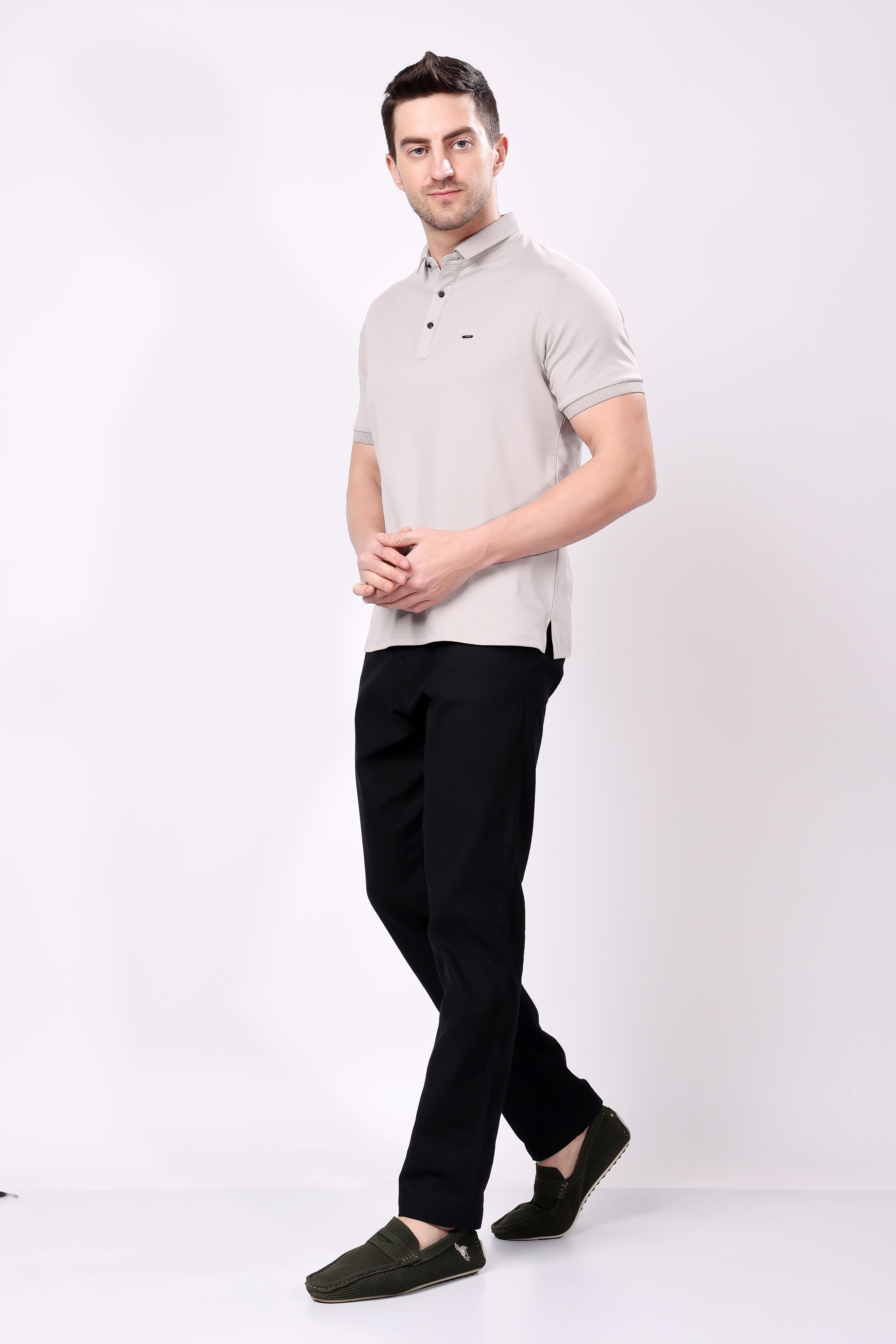 Stylox Men’s Classic Fit Trousers – Comfortable Formal & Casual Wear - Stylox