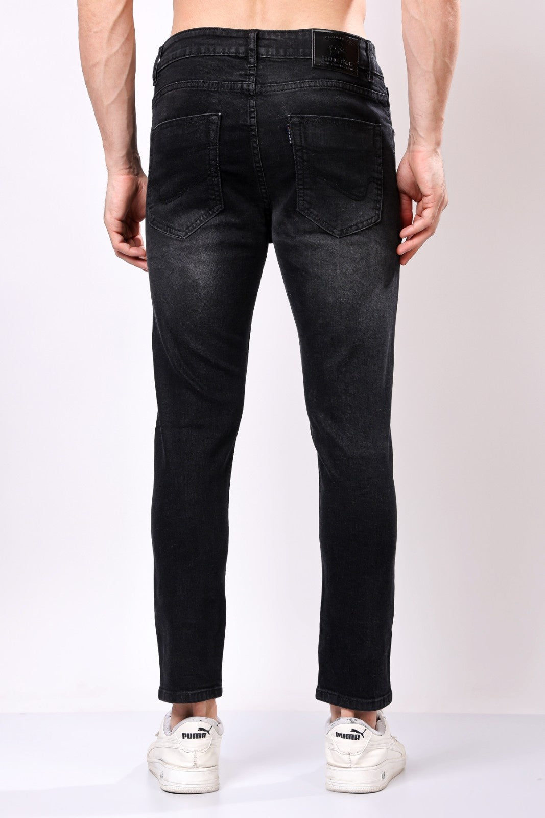 Stylox Men’s Ankle Fit Denim Jeans - Stylox
