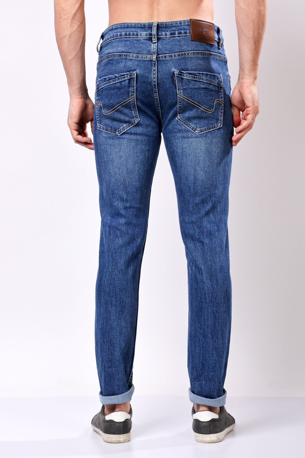 Stylox Slim Fit Denim Jeans - Light Blue,