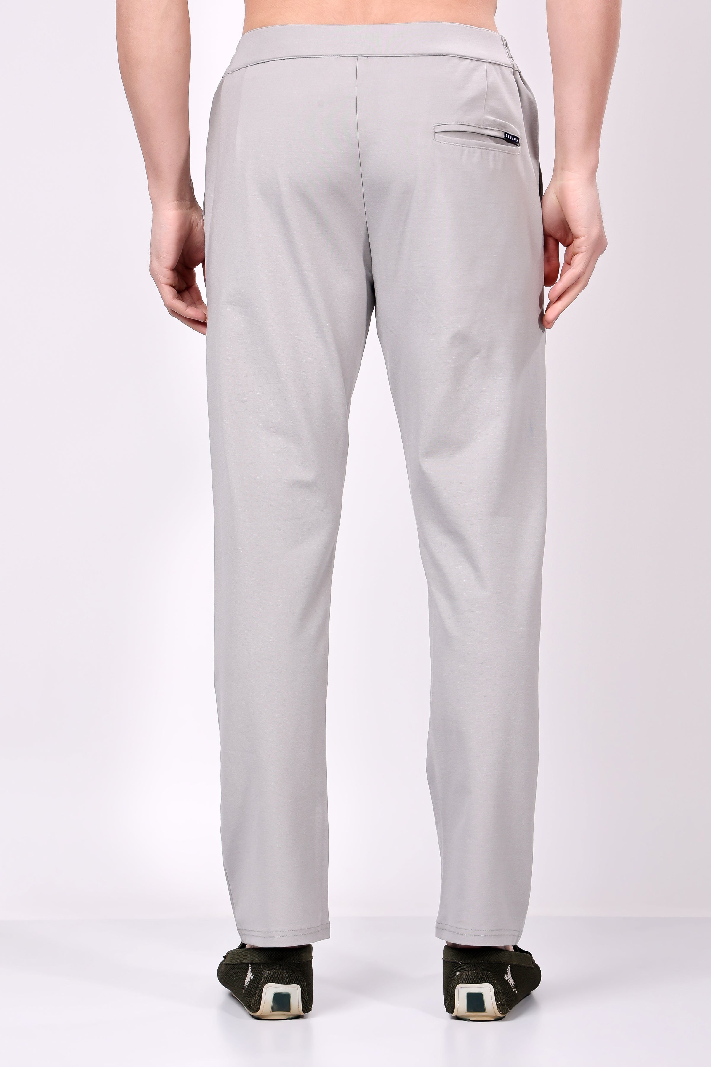 Stylox Men’s Classic Fit Trousers – Comfortable Formal & Casual Wear - Stylox